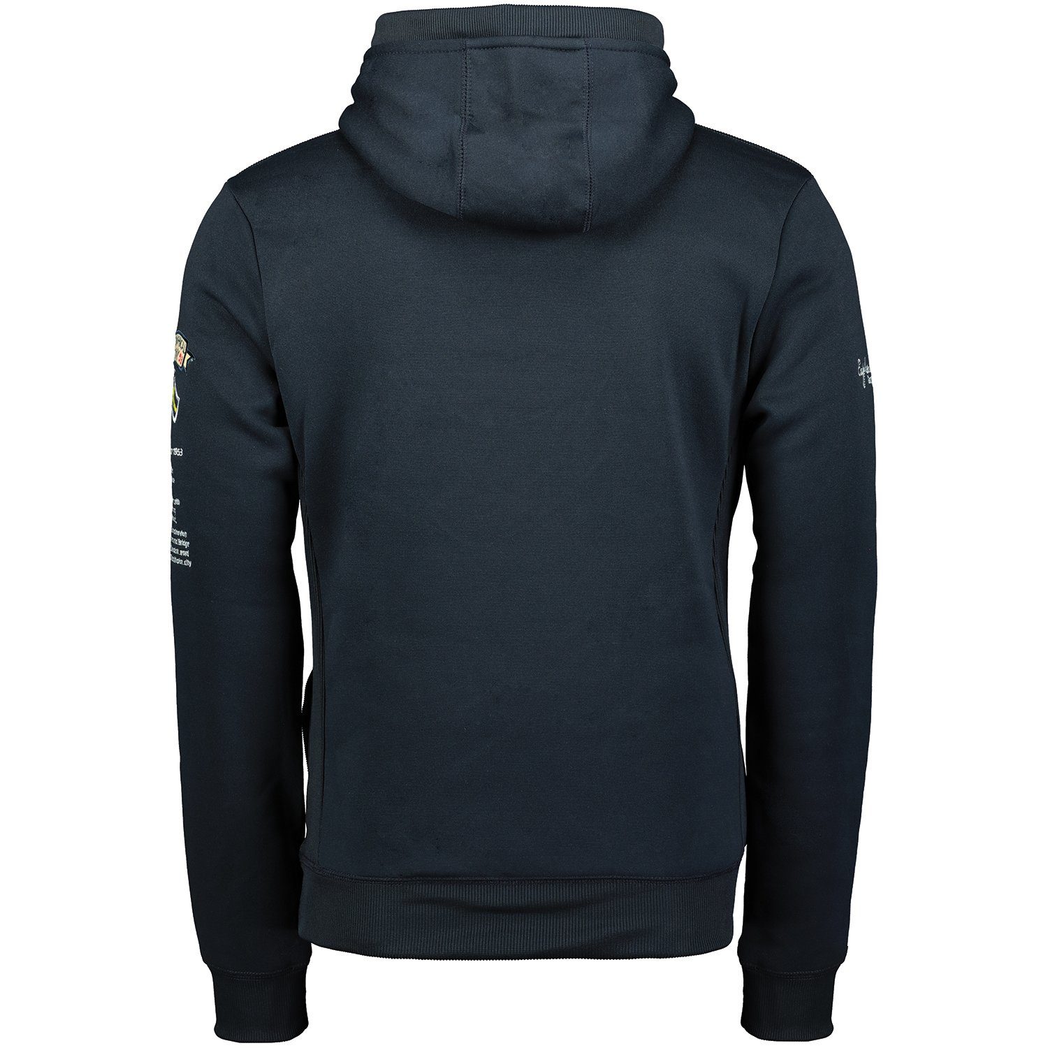 Geographical Norway Kapuzenpullover Gymclass by leyoley mit großer Bauchtasche und warmer Kapuze