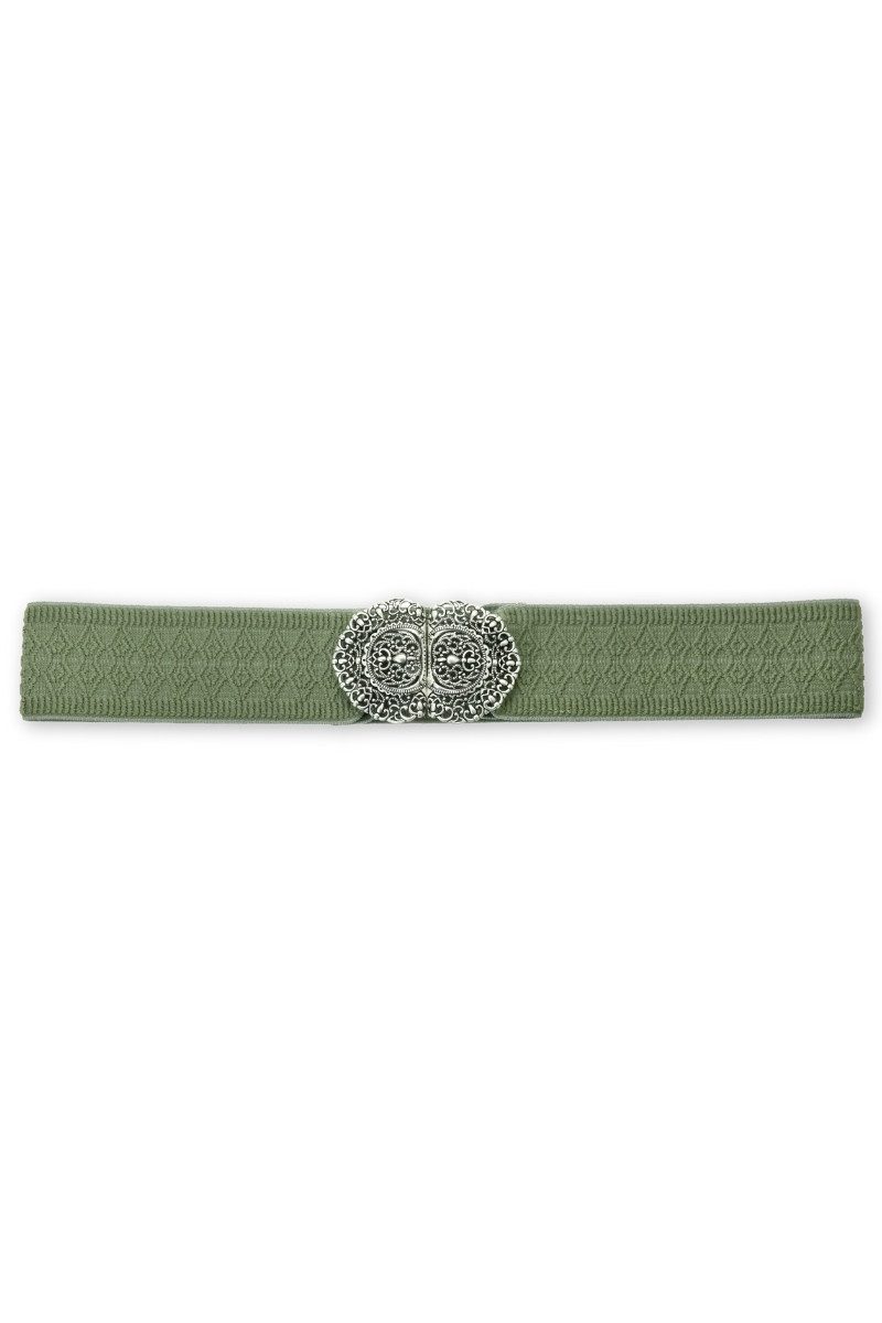 Herbert Hahn Ledergürtel Stretchgürtel Damen - HARMONIA - altrosa, grau, li günstig online kaufen