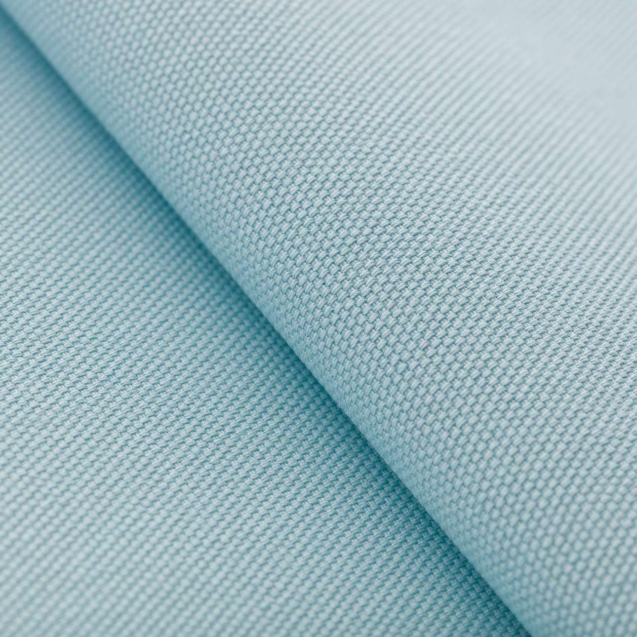 x mit Kräuselband Dekoria hellblau 130 cm, Cotton Vorhang 40 Panama,