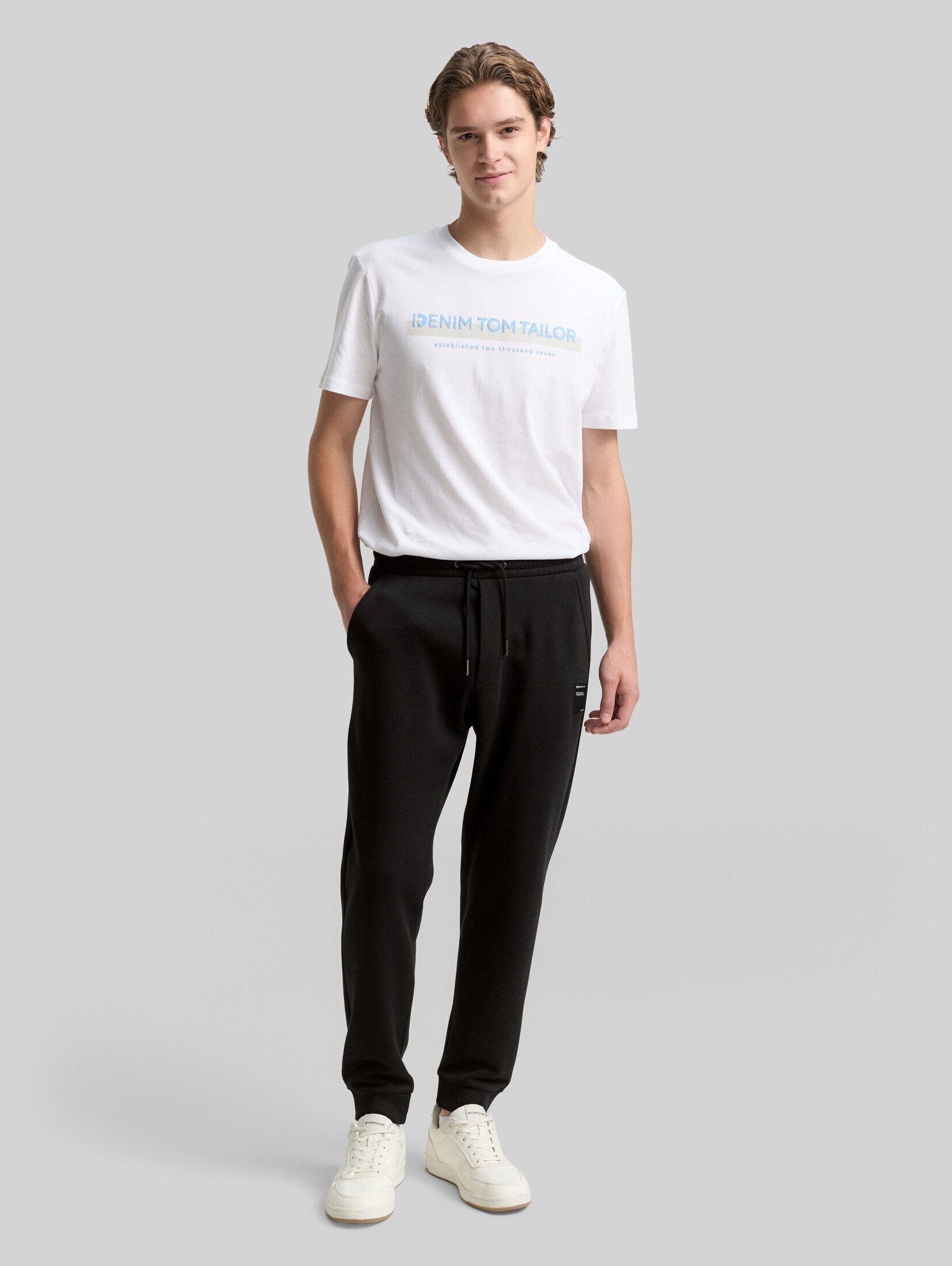 TOM TAILOR Denim Chinohose Hosen & Chino Basic Jogginghose