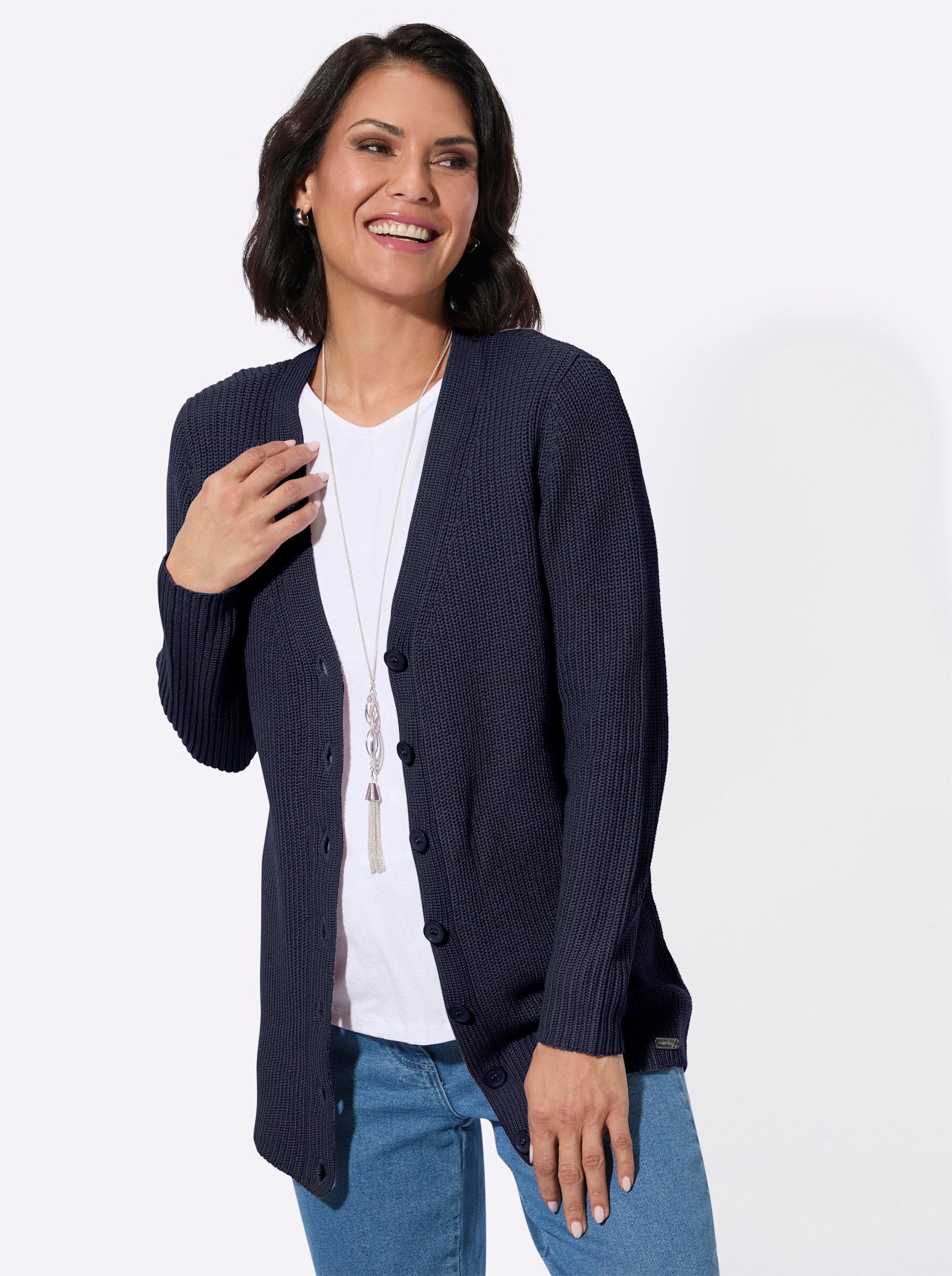 Witt Strickjacke Strickjacke Langarm