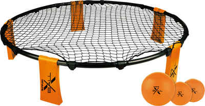Sunflex Volleyballnetz X-Ball, Volleyball Spiel im Garten oder Park, Trendspiel