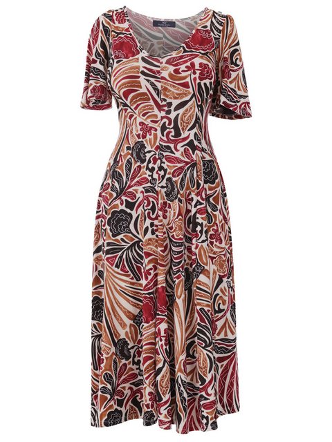 YC Fashion & Style Sommerkleid Fließend... mit modischem Print Alloverdruck günstig online kaufen