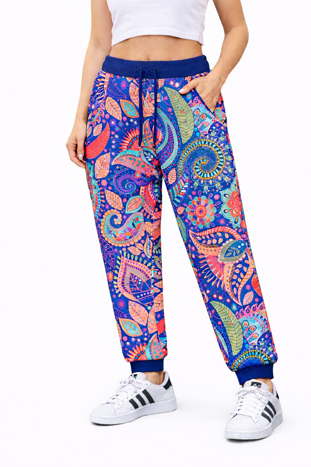 Jogginghose Damen Baggy Yoga Hose "Paisley"