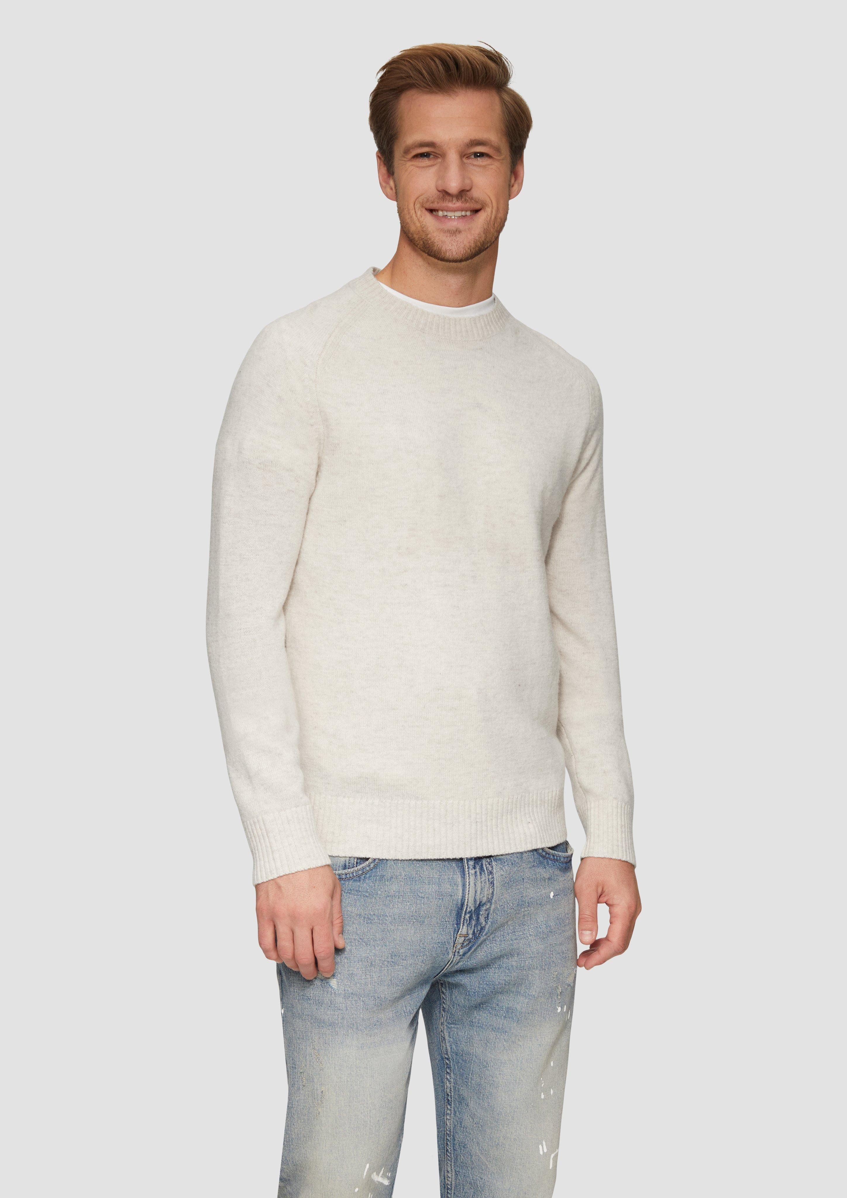 s.Oliver Strickpullover Strickpullover aus reiner Wolle günstig online kaufen