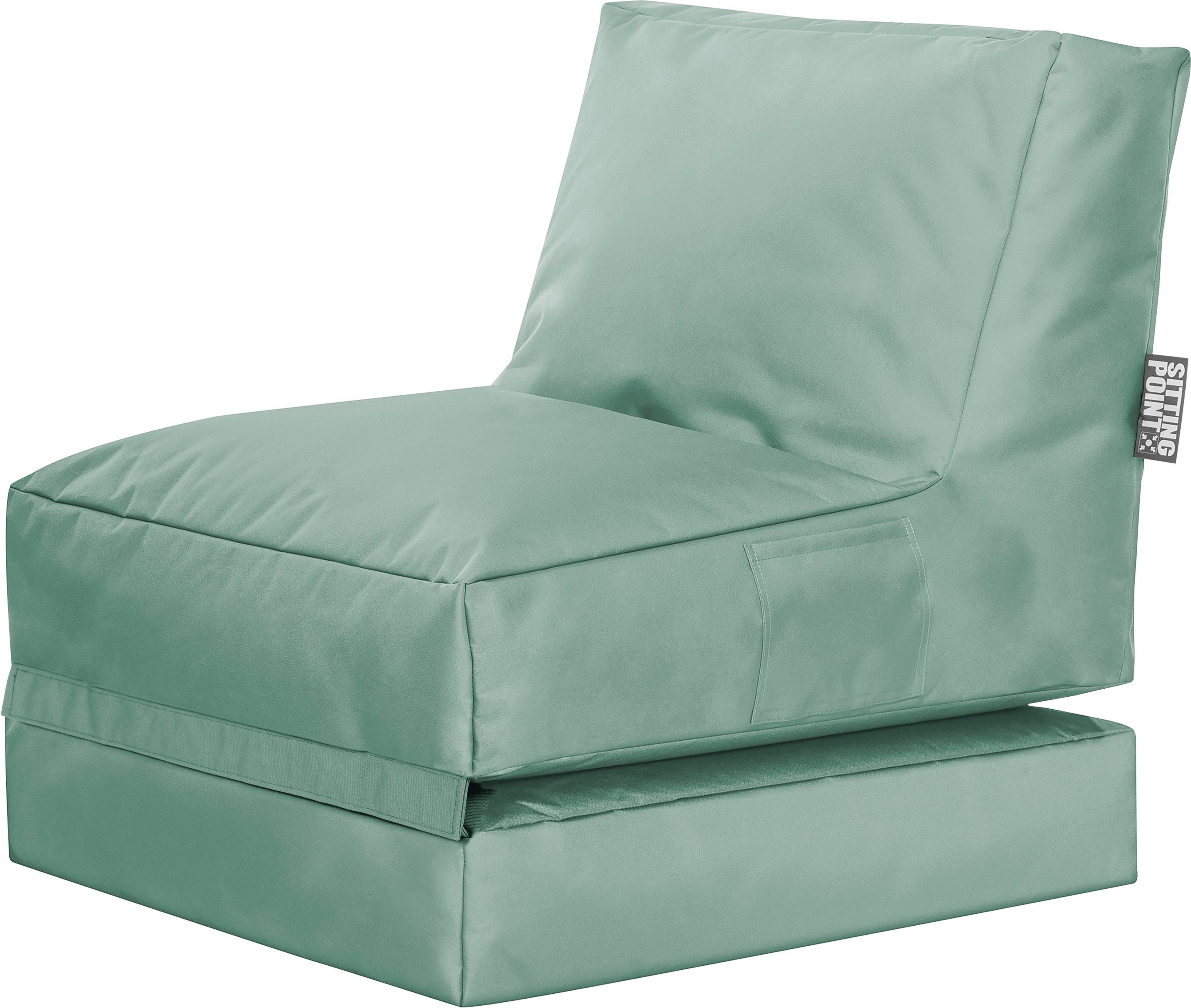 Sitting Point Sitzsack Twist Scuba 300 l Grau günstig online kaufen