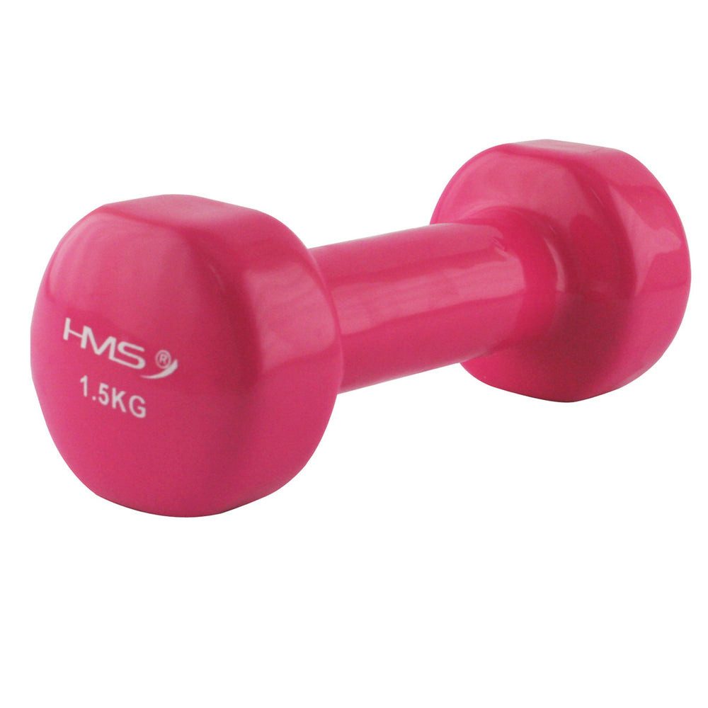 HMS Kurzhantel Vinylhantel Gymnastikhantel Fitness, (Spar-Set, 1, 5 kg rutschfest), Gusseisen, Vinylbeschichtung, rutschfest
