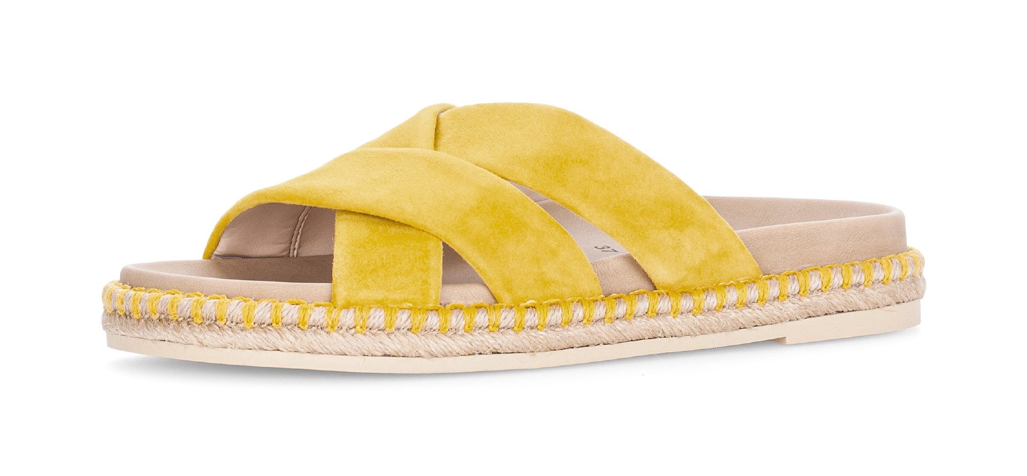 Gabor Pantolette Plateau, Sommerschuh, Schlupfschuh in modischer Optik