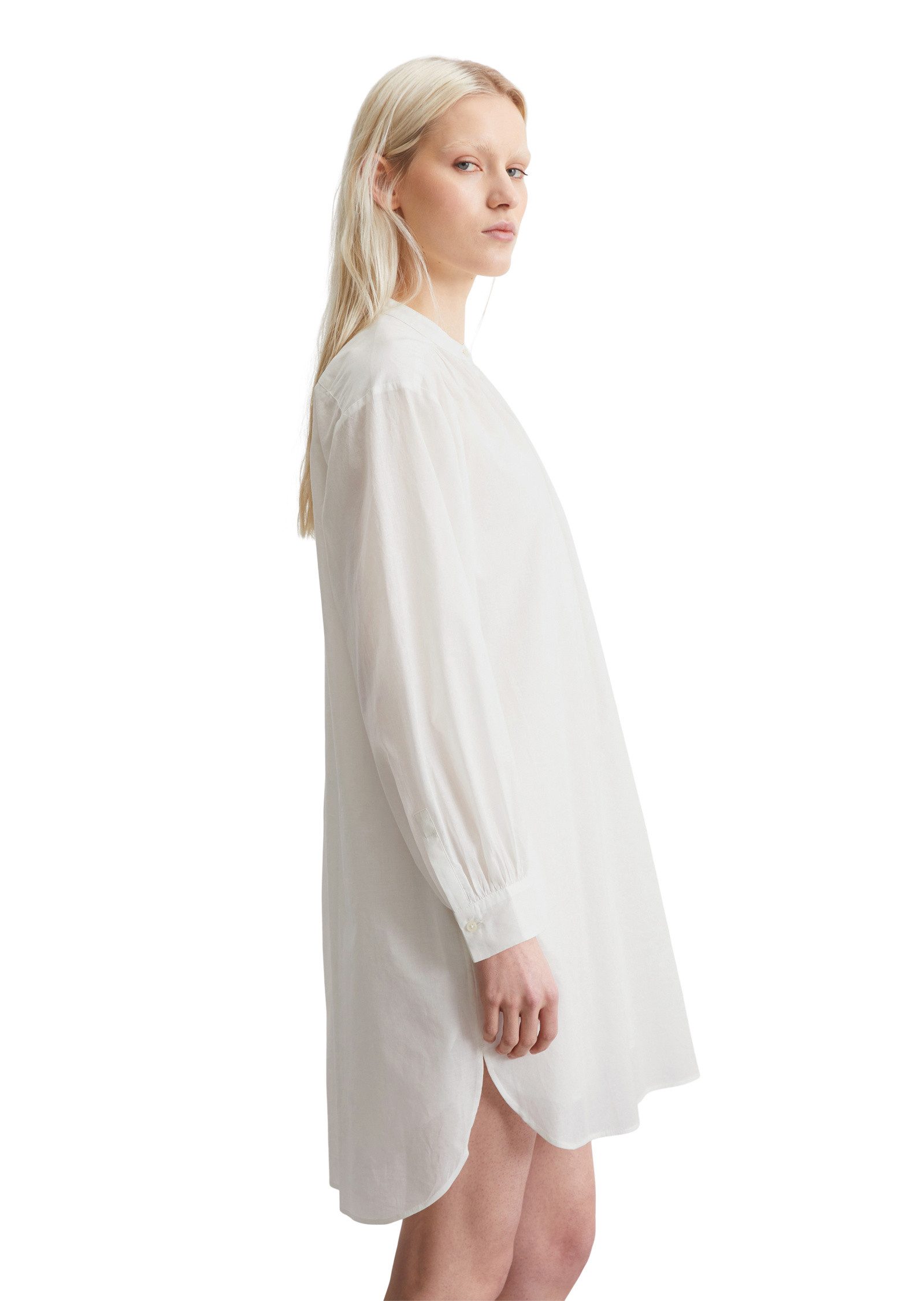 Marc O'Polo Hemdblusenkleid aus leichtem Baumwoll-Voile günstig online kaufen