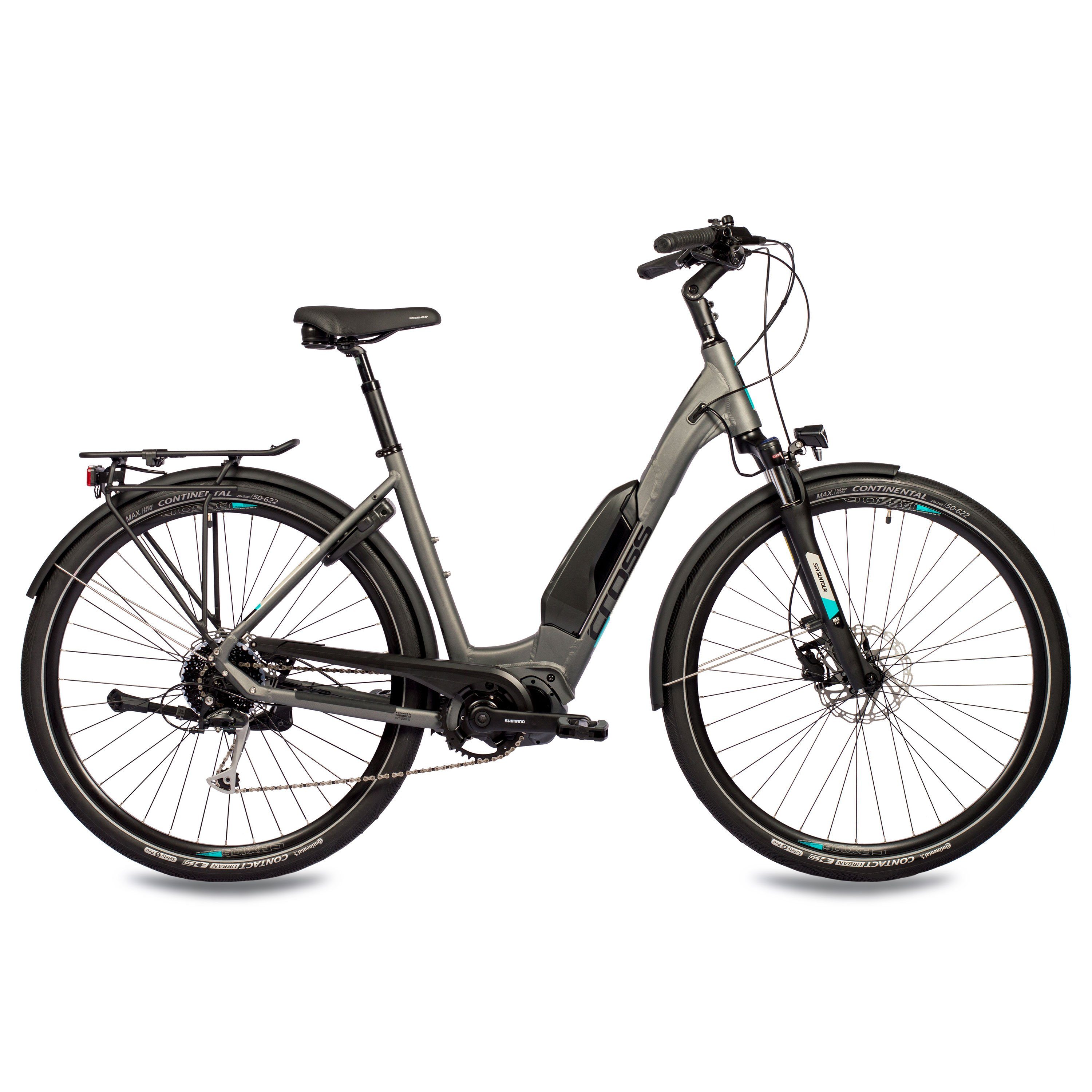 E-Bike Trekkingrad 28 Zoll E-Bike Trekking Fahrrad LS WAVE X-Tron SR1 SHIMANO STеPS E6100