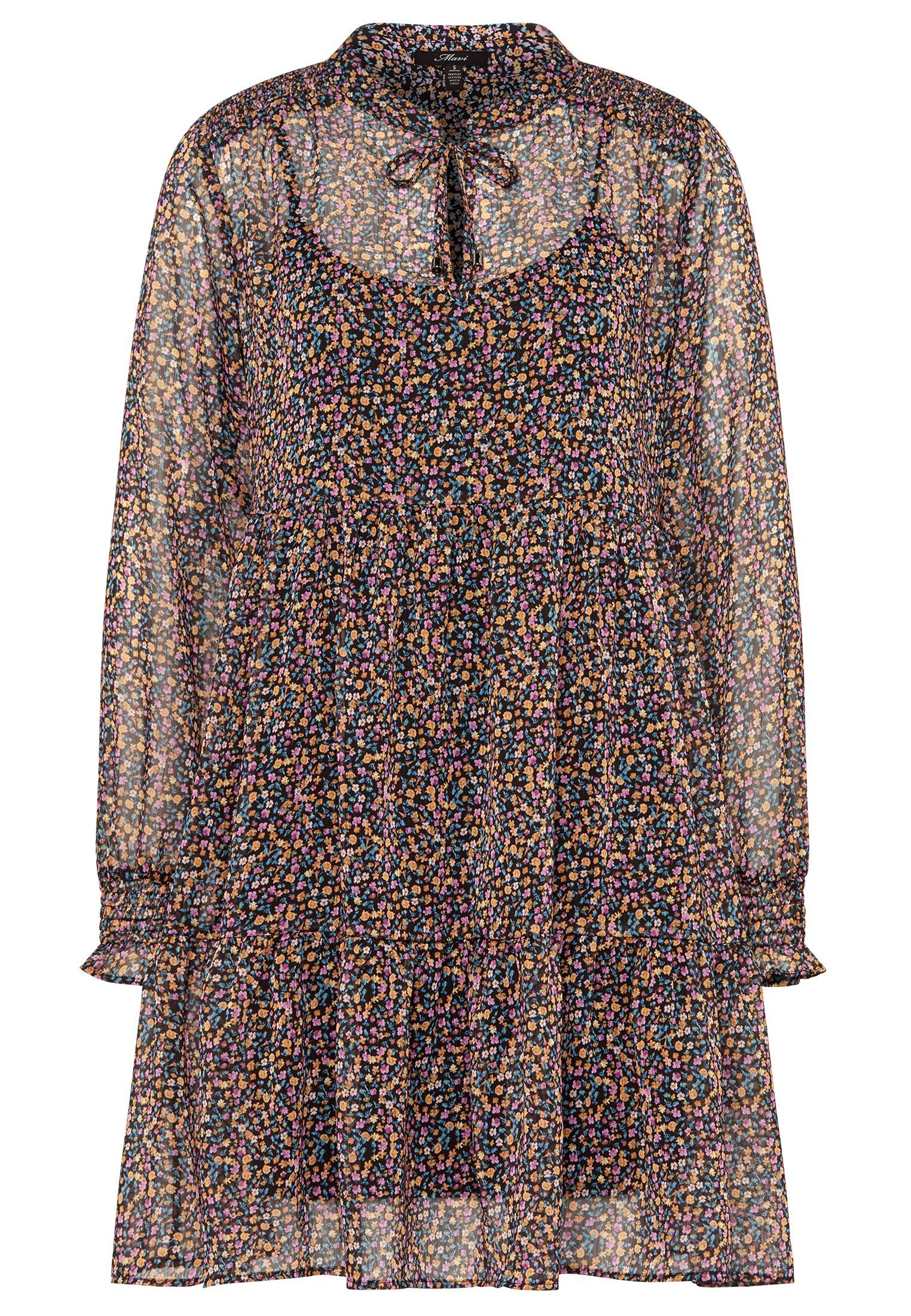 Damen Kleider Mavi Chiffonkleid PRINTED DRESS Floraler Print