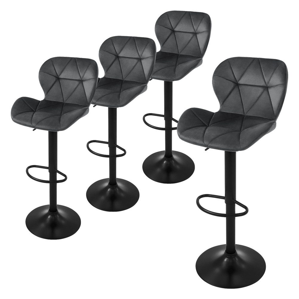 ML-DESIGN Barhocker Gepolsterter Barstuhl mit Rückenlehne günstig online kaufen