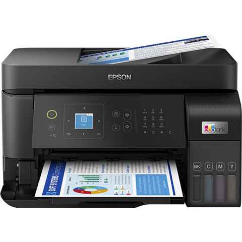 Epson EcoTank ET-4810 Multifunktionsdrucker, (LAN (Ethernet), WLAN (Wi-Fi)
