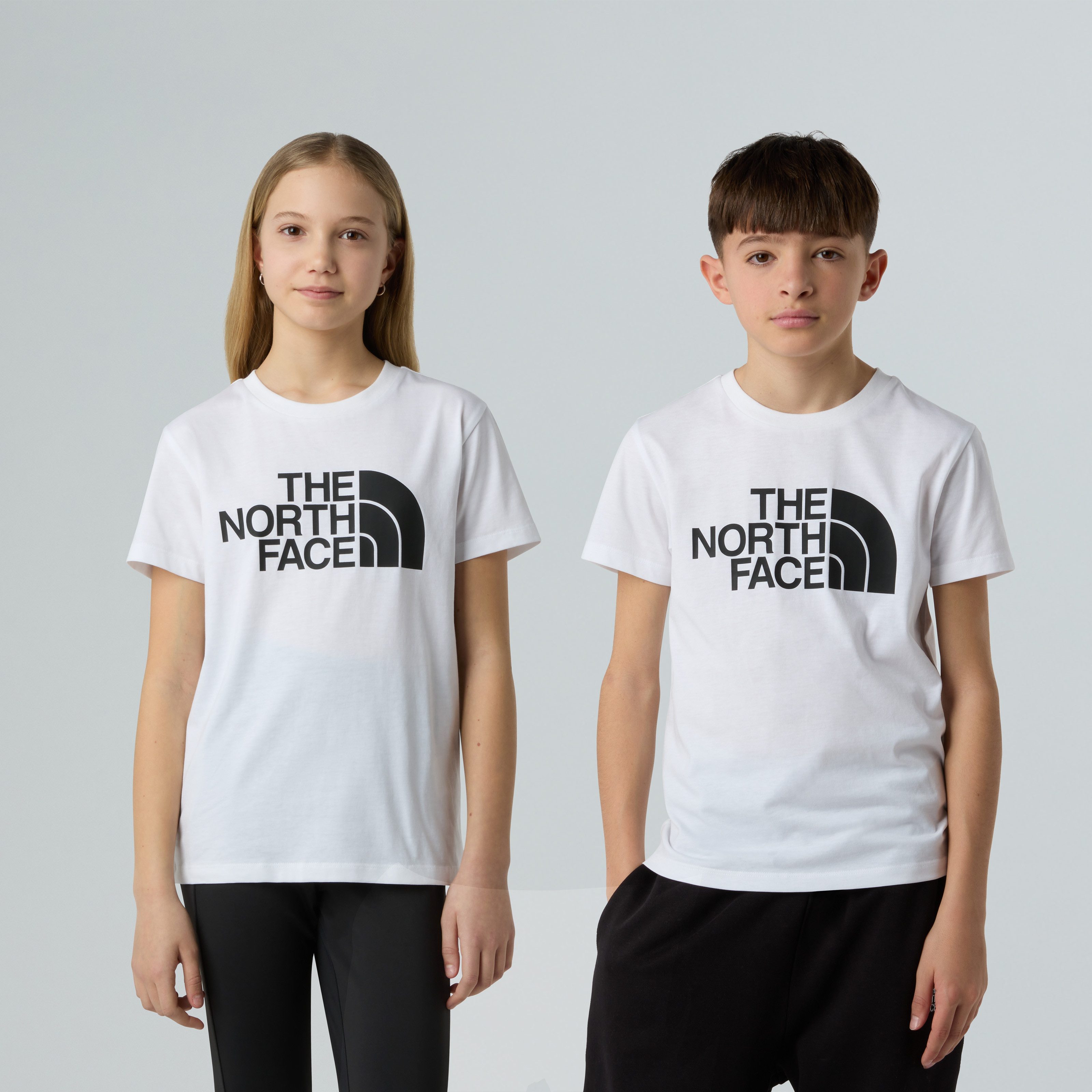 The North Face T-Shirt TEEN EASY REGULAR SS TEE (1-tlg) für Jugendliche, sportlicher Stil, ohne Verschluss, Kurzarm