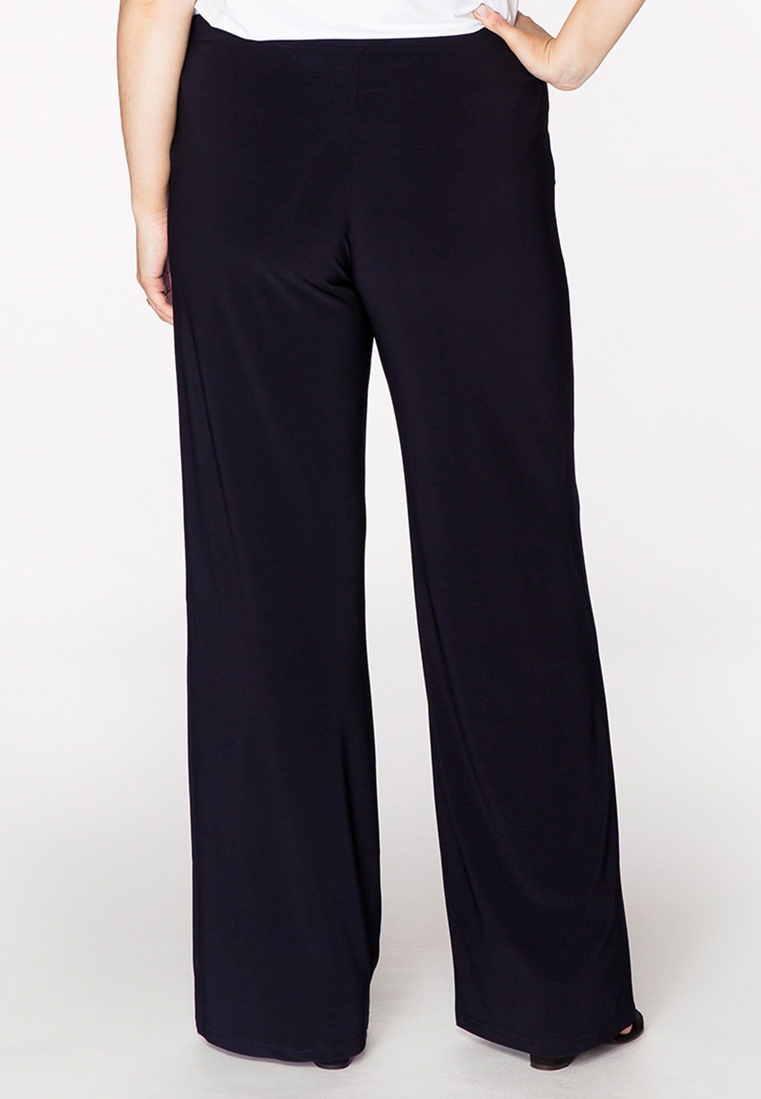 YOEK Bootcuthose Damen Weite Hosen Große Größen