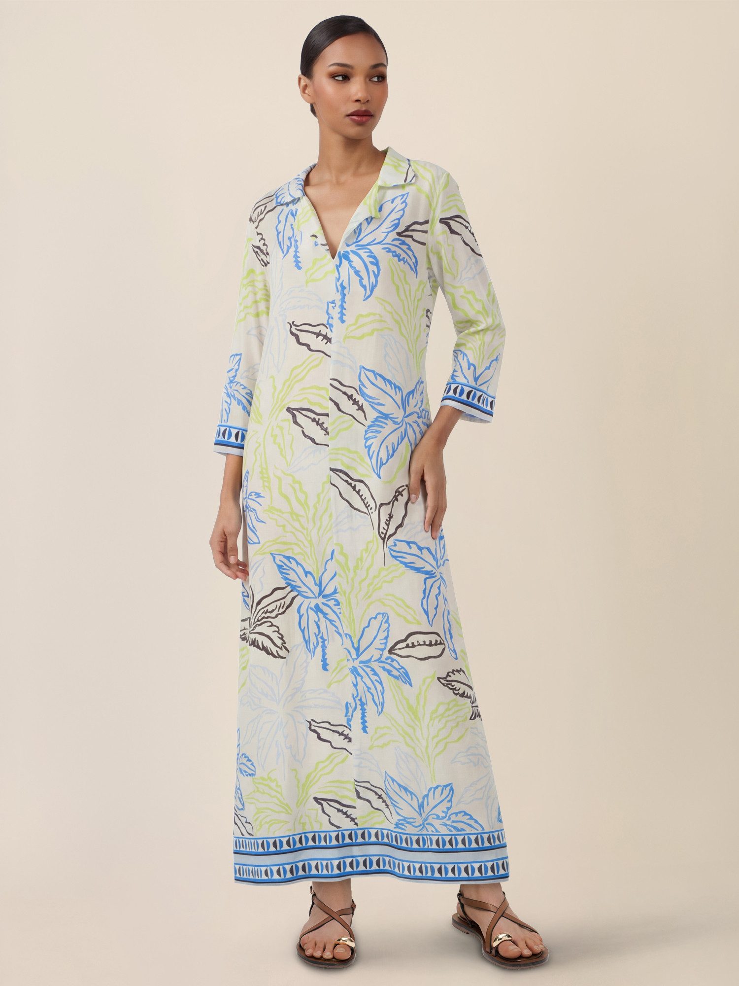 Apart Jerseykleid mit grafischem Print