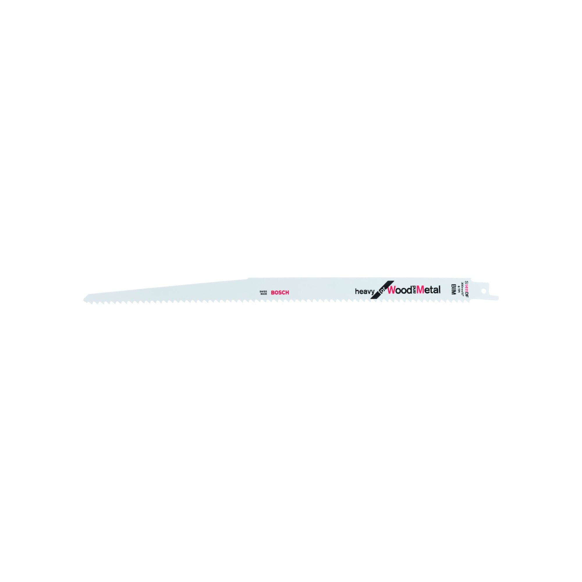 Bosch Professional Säbelsägeblatt Bosch Säbelsägeblatt S 1411 DF, Heavy for Wood and Metal