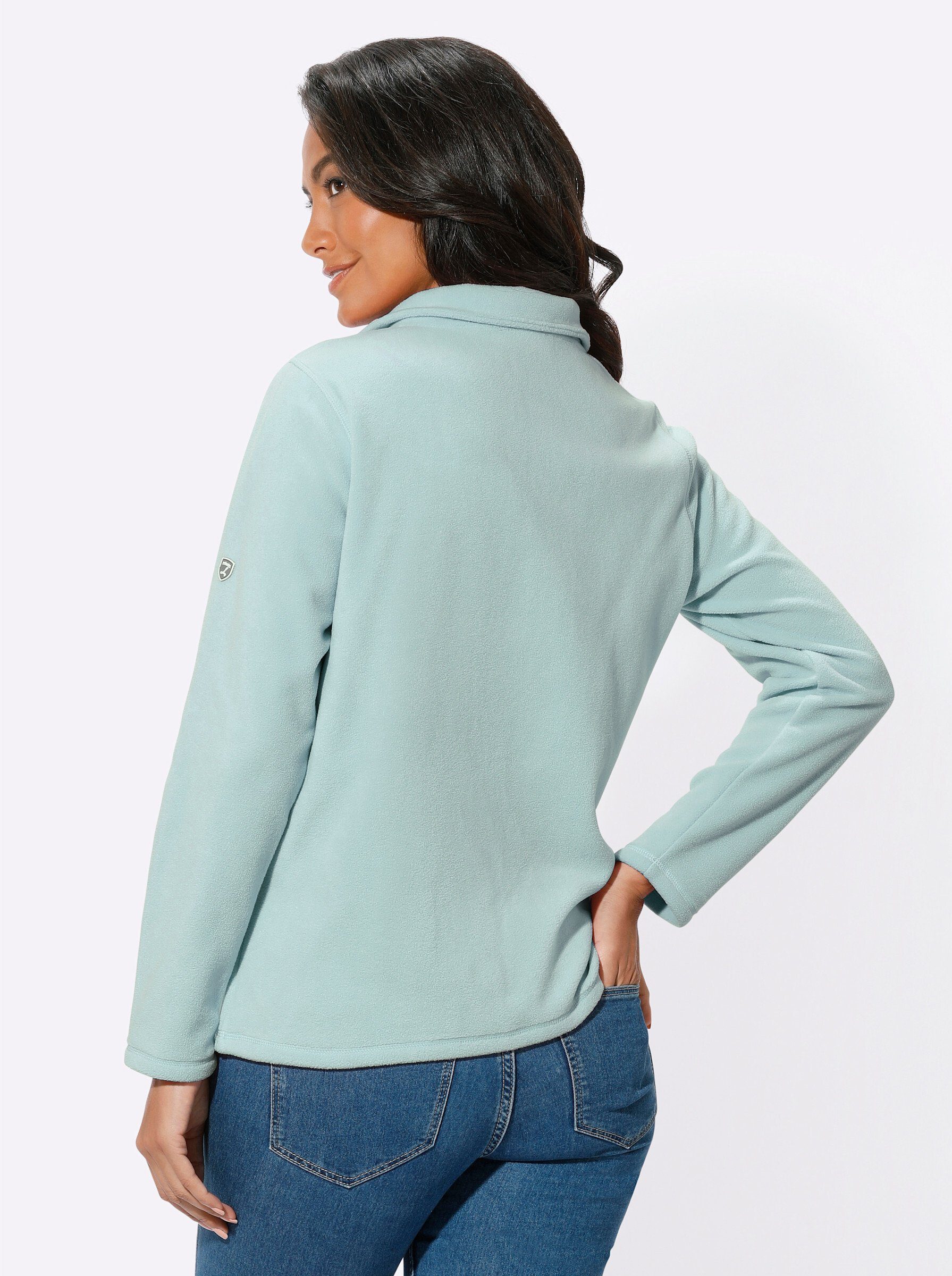 Witt Fleeceshirt Fleece-Shirt Langarm Länge ca. 66 cm – Bild 2 von 4