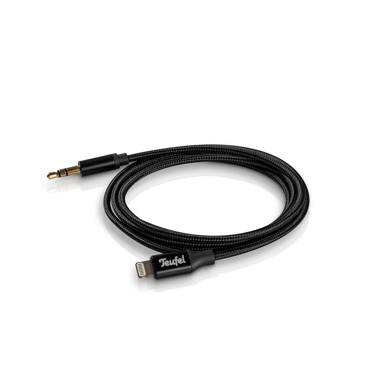 Teufel Lightning auf Kopfhöreranschluss Kabel Audio-Kabel, (107 cm)