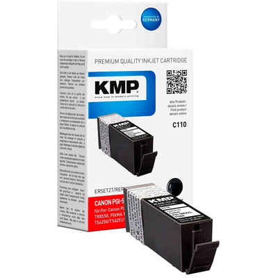 KMP 1 Tinte C110 ERSETZT Canon PGI-580XXL PGBK - black Tintenpatrone (1 Farbe, 1-tlg)
