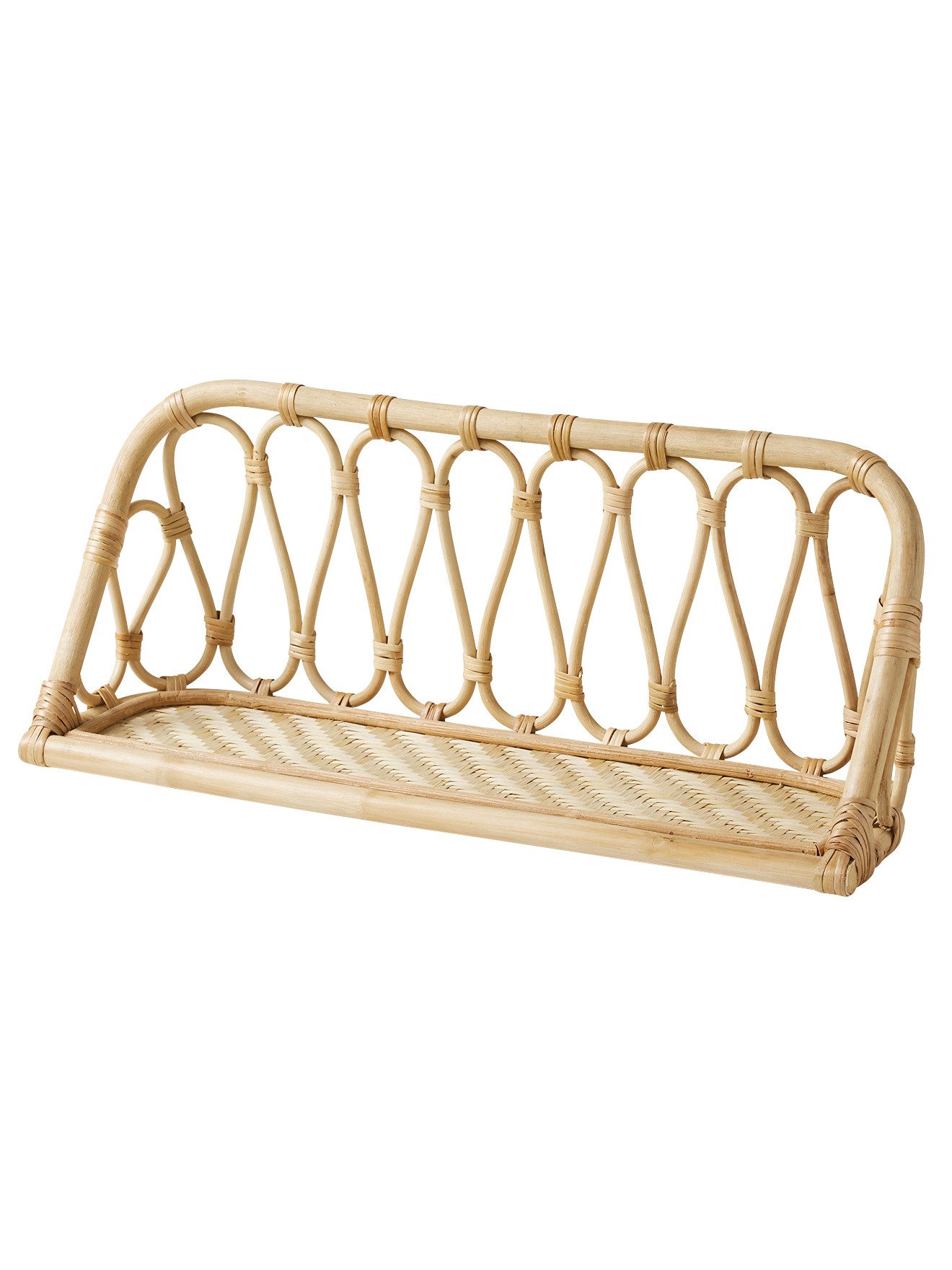 vertbaudet Wandregal Wandregal aus Rattan Kinderzimmer