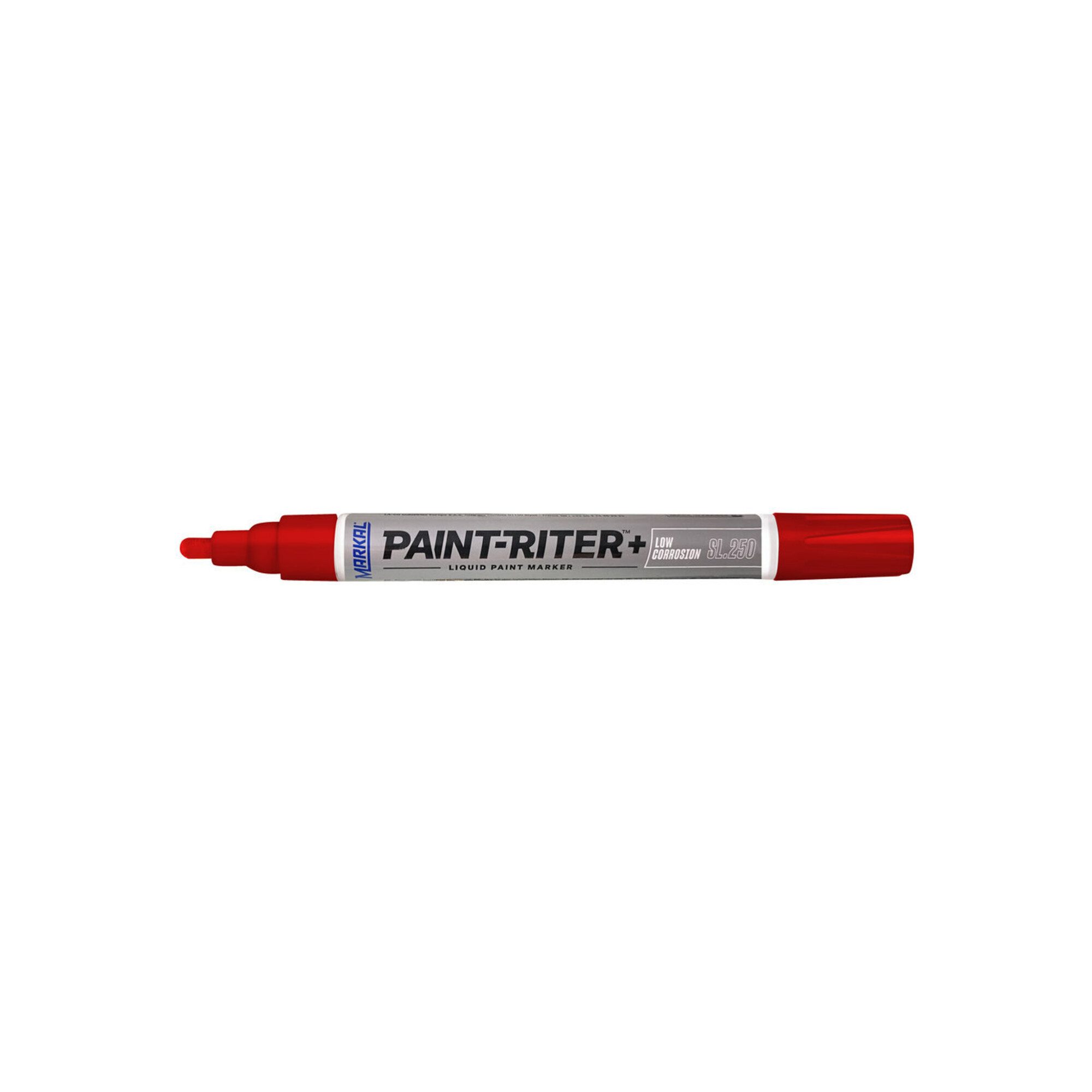 MARKAL Malkreide MARKAL Paint-Riter+ Lackmarker LOW CORROSION SL250 rot 12 Stk