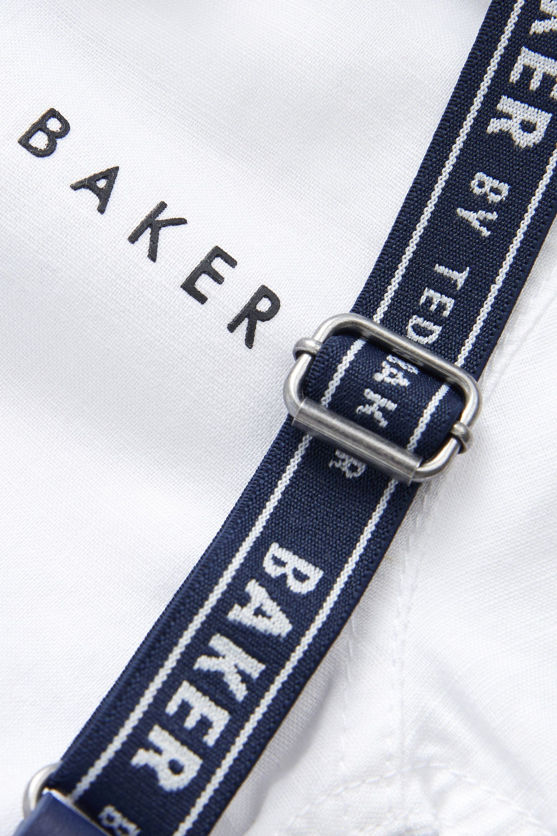 Ted Hosenträger by Baker Baker Chinoshorts Ted & & Hemd, Hemd Baker (3-tlg) Baker by Hose