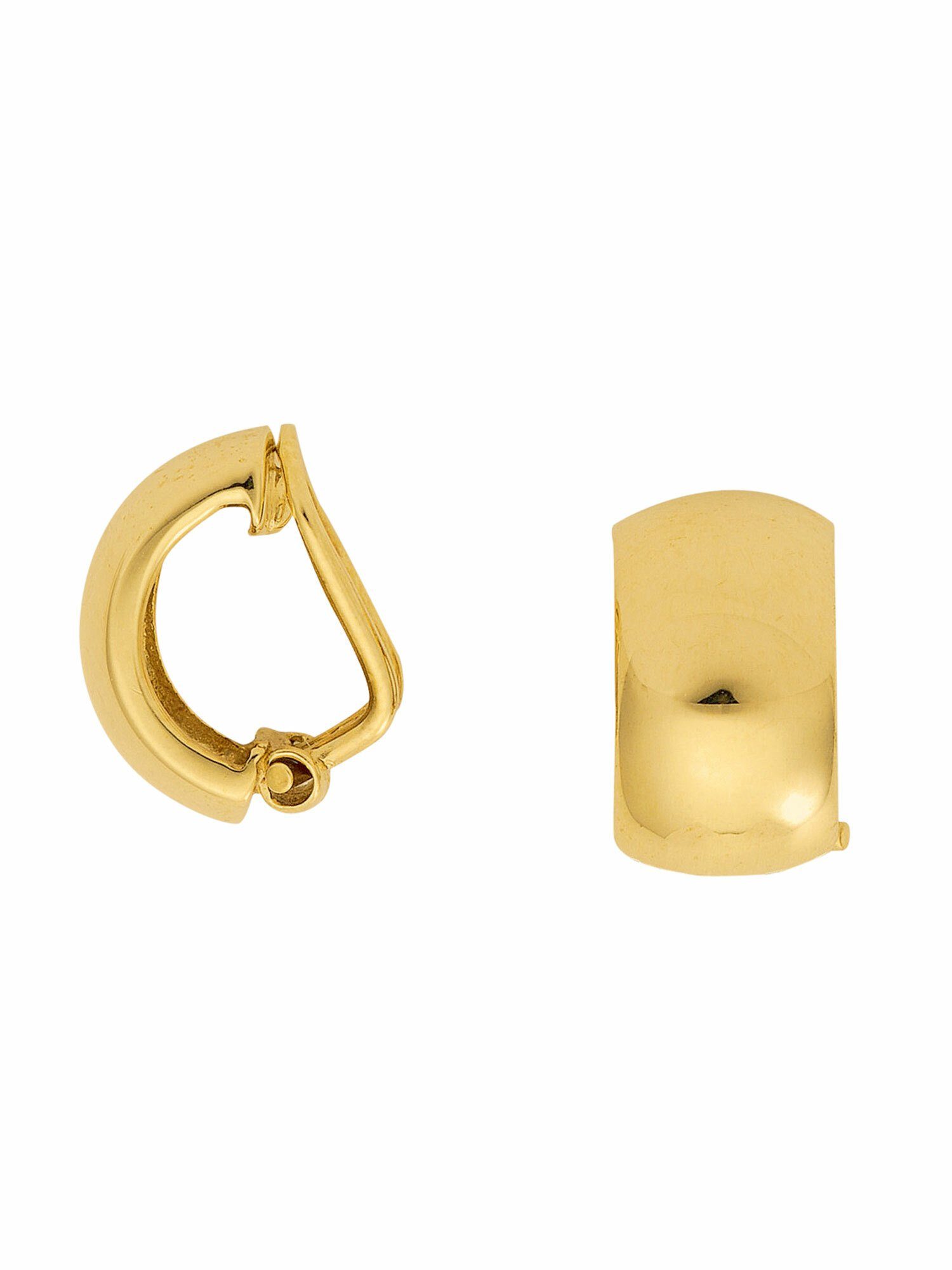 Adelia´s Paar Ohrhänger 333 Gold Ohrringe Ohrclips, Goldschmuck für Damen