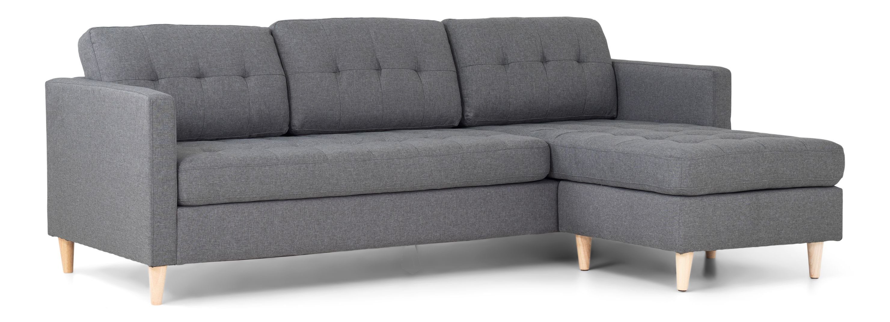 Chaiselongsofa Sofa, ebuy24 oder links gewe Sofa Marino rechts Hellgrau