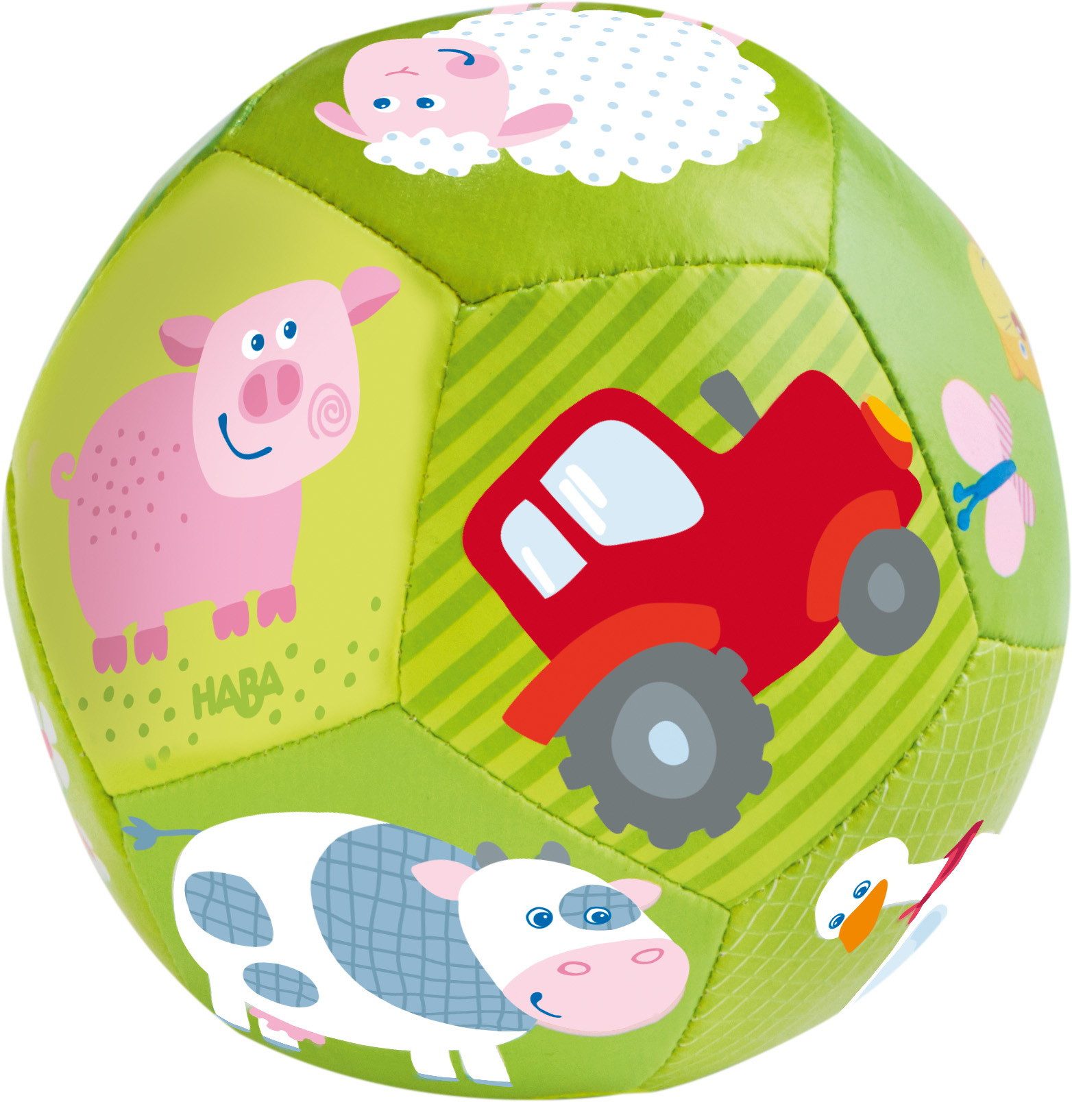 Haba Spielball Babywelt Ball Babyball Auf dem Bauernhof 1302483001