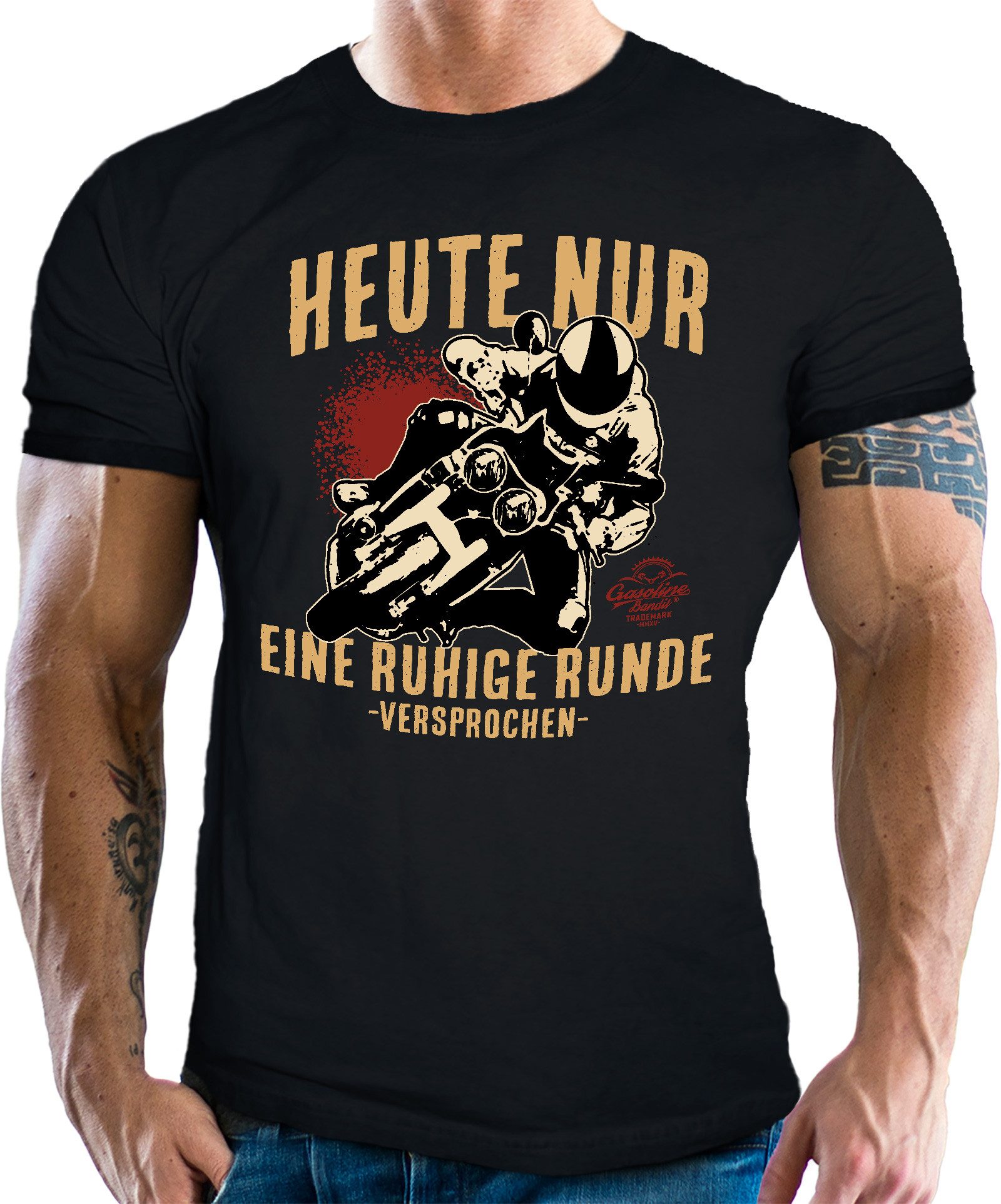 GASOLINE BANDIT® T-Shirt für Motorradfahrer und günstig online kaufen