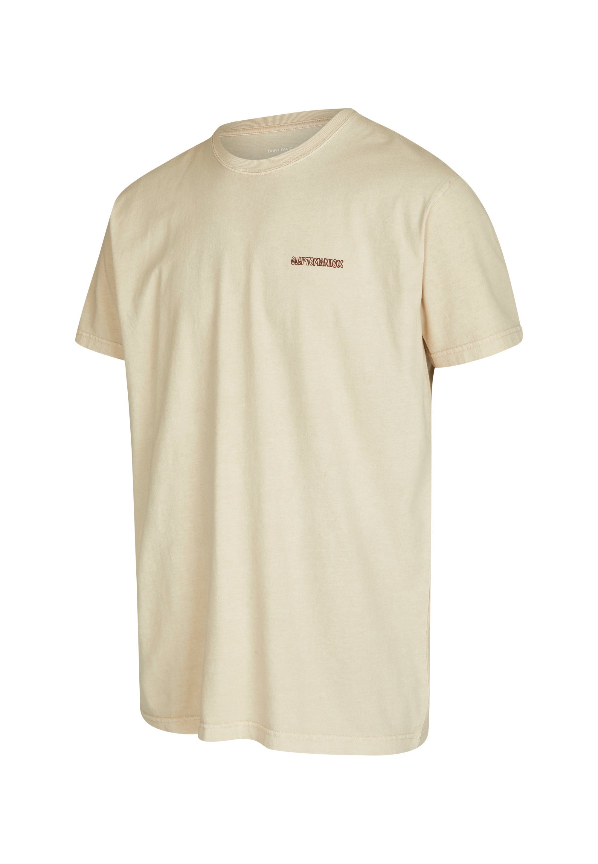 Unconscious coolem T-Shirt Print mit braun Cleptomanicx