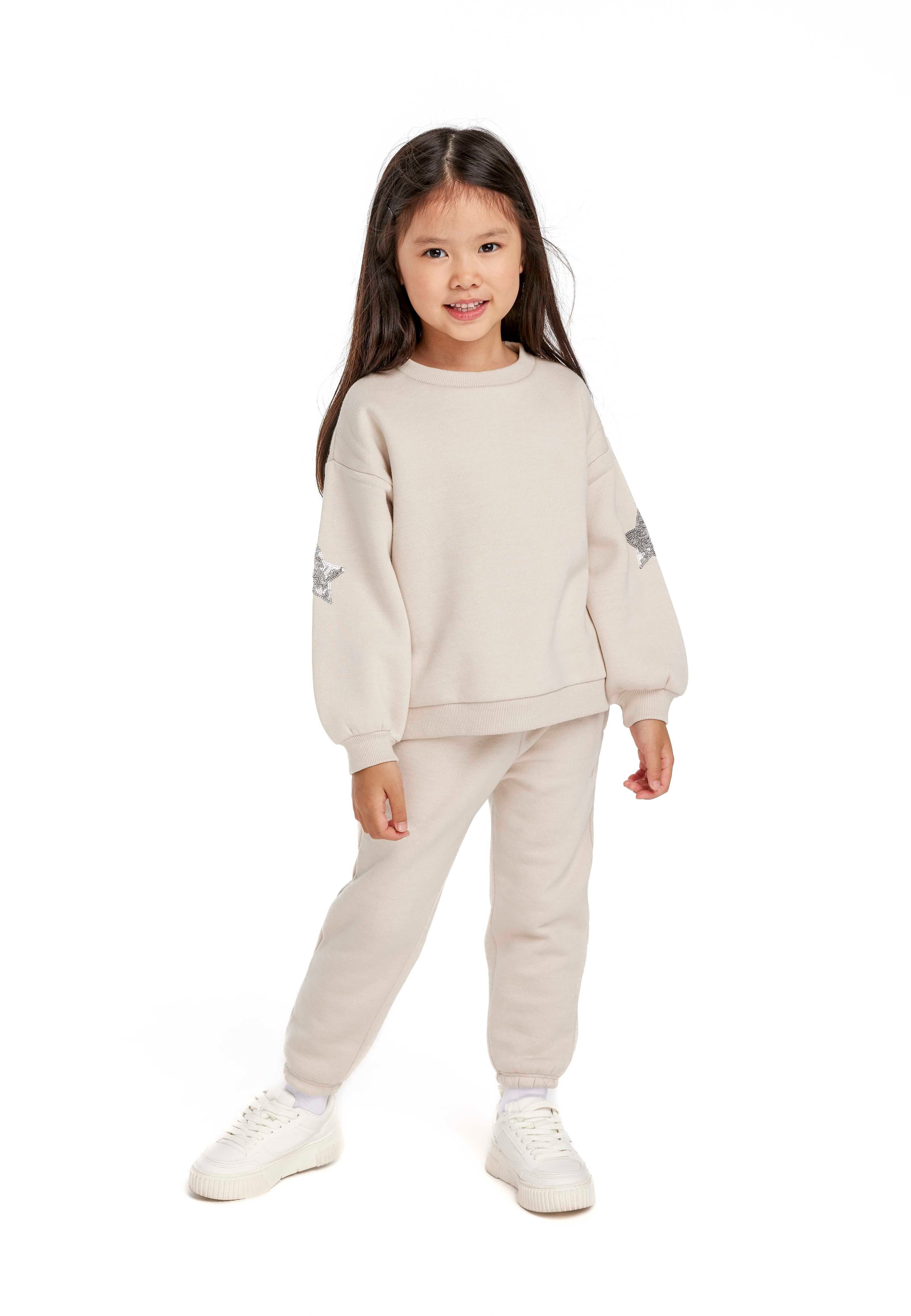 MINOTI Jogginganzug mit Sweatshirt (3-14y) Grau