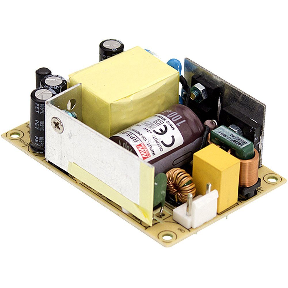 Mean Well RPS-65-24 Schaltnetzteil 24 V/DC 2.98 A 65 W AC/DC-Einbaunetzteil