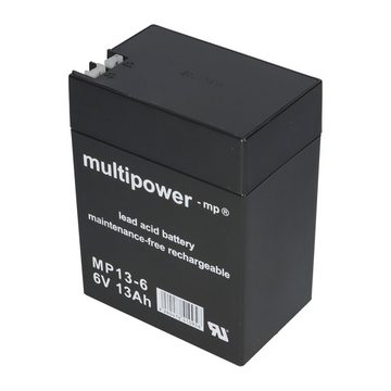 Multipower Multipower Blei-Akku MP13-6 Pb 6V / 13Ah Bleiakkus