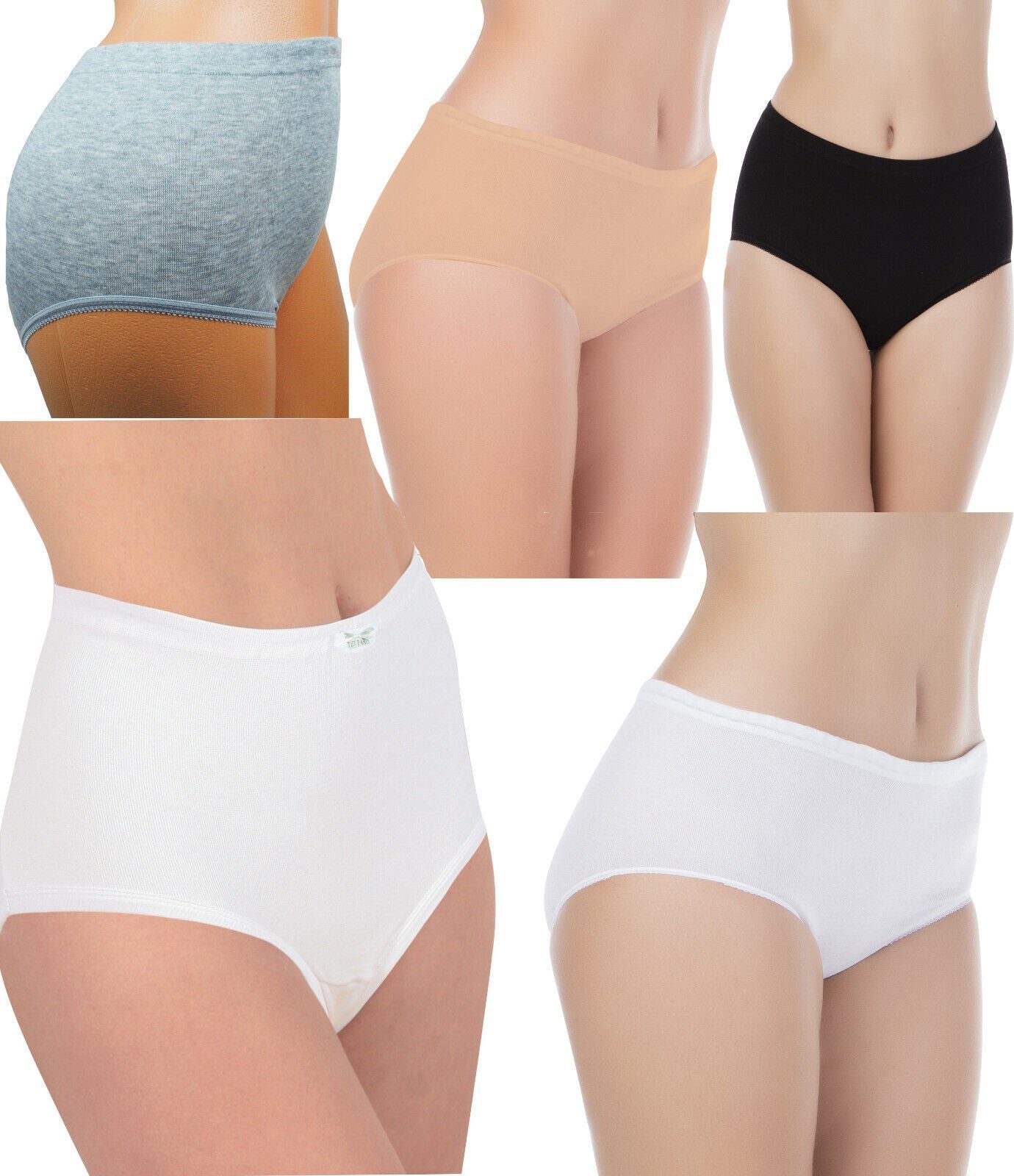 Slip Sparset Damen-Slips / Taillenslips, 3er- Pack, viele Farben