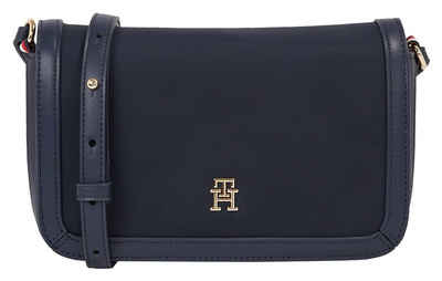 Tommy Hilfiger Umhängetasche TH ESSENTIAL S FLAP CROSSOVER, im praktischen Format