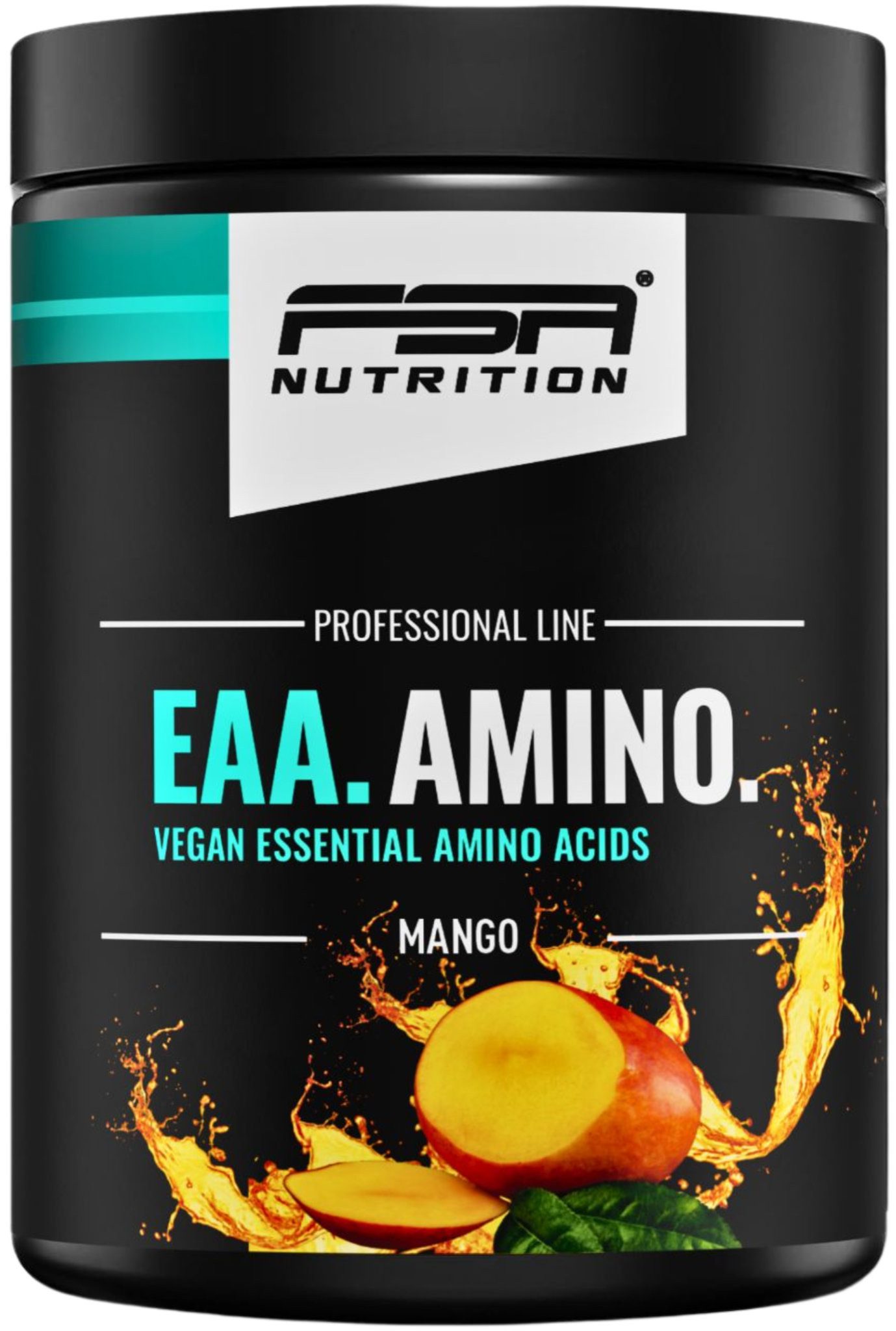 EAA Amino - Aminosäuren Komplex hochdosiert - vegan - Mango Pulver