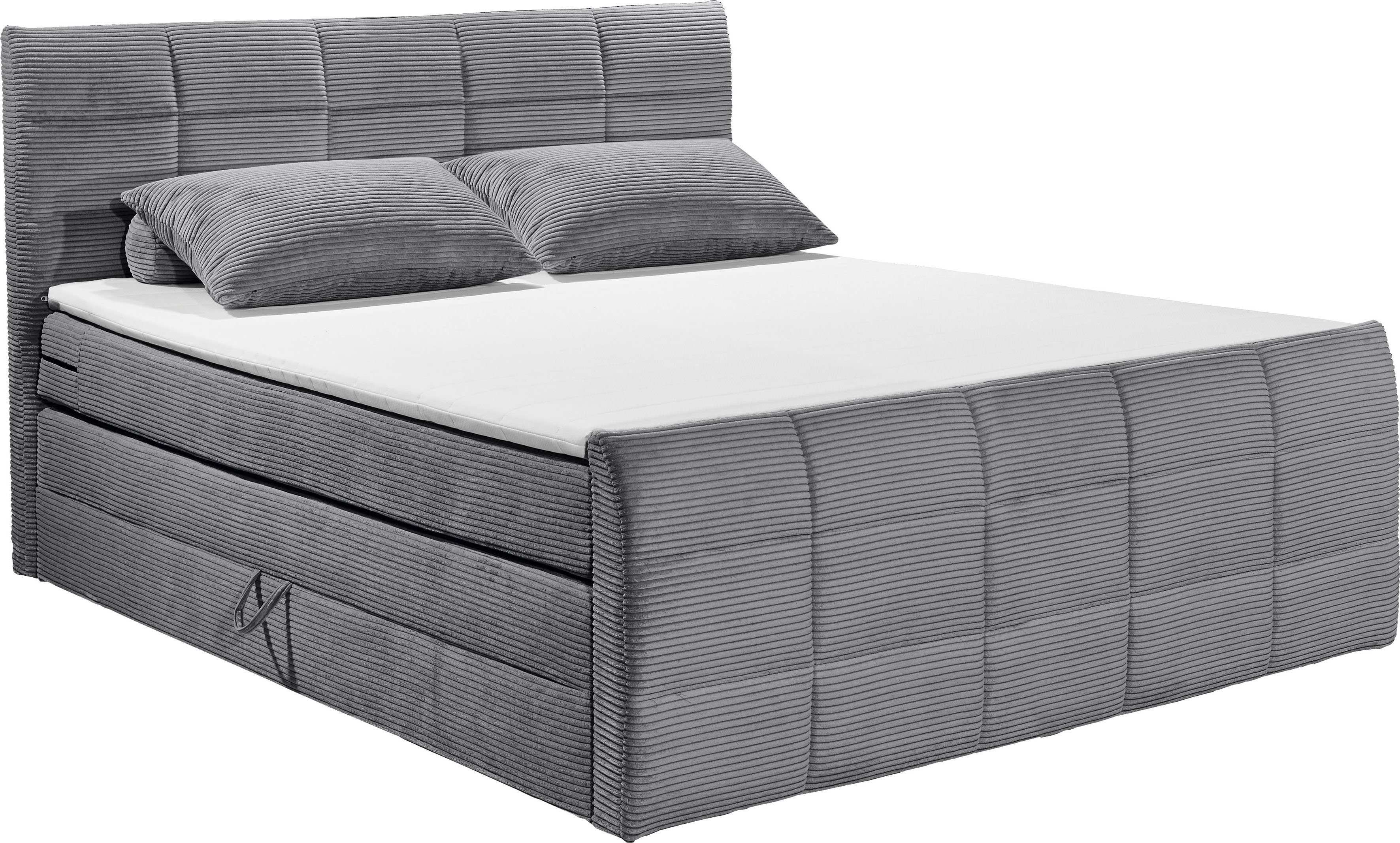 ED EXCITING DESIGN Boxspringbett Bolivia, harte günstig online kaufen