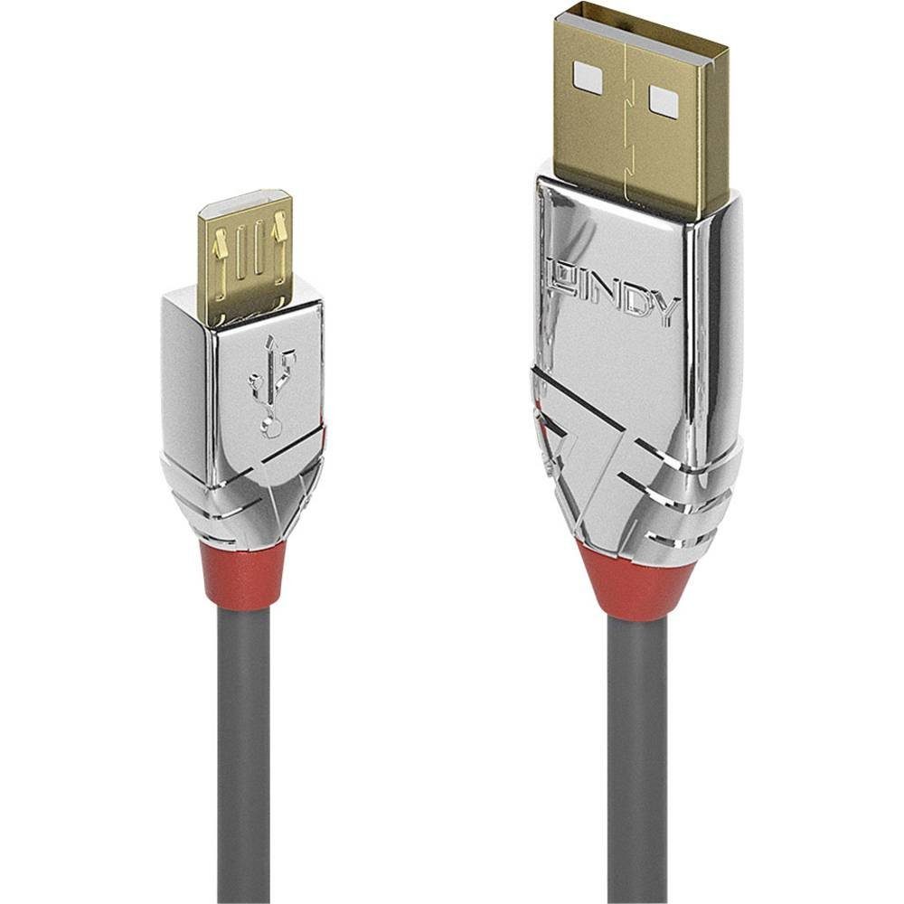2m USB 2 Typ A an Micro-B Kabel, Cromo Line USB-Kabel