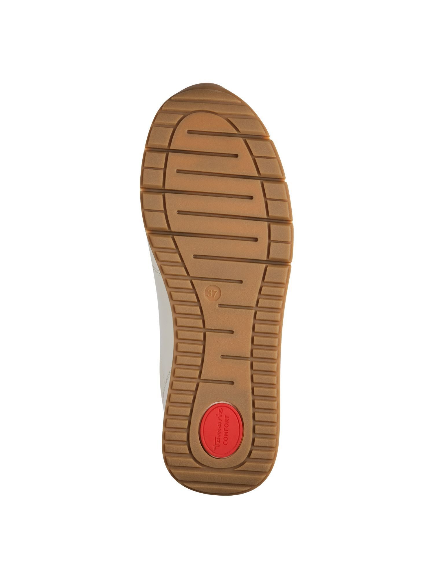 Tamaris WIDE FIT comfortFit, Removable Sock aus Leder Sneaker comfortFit