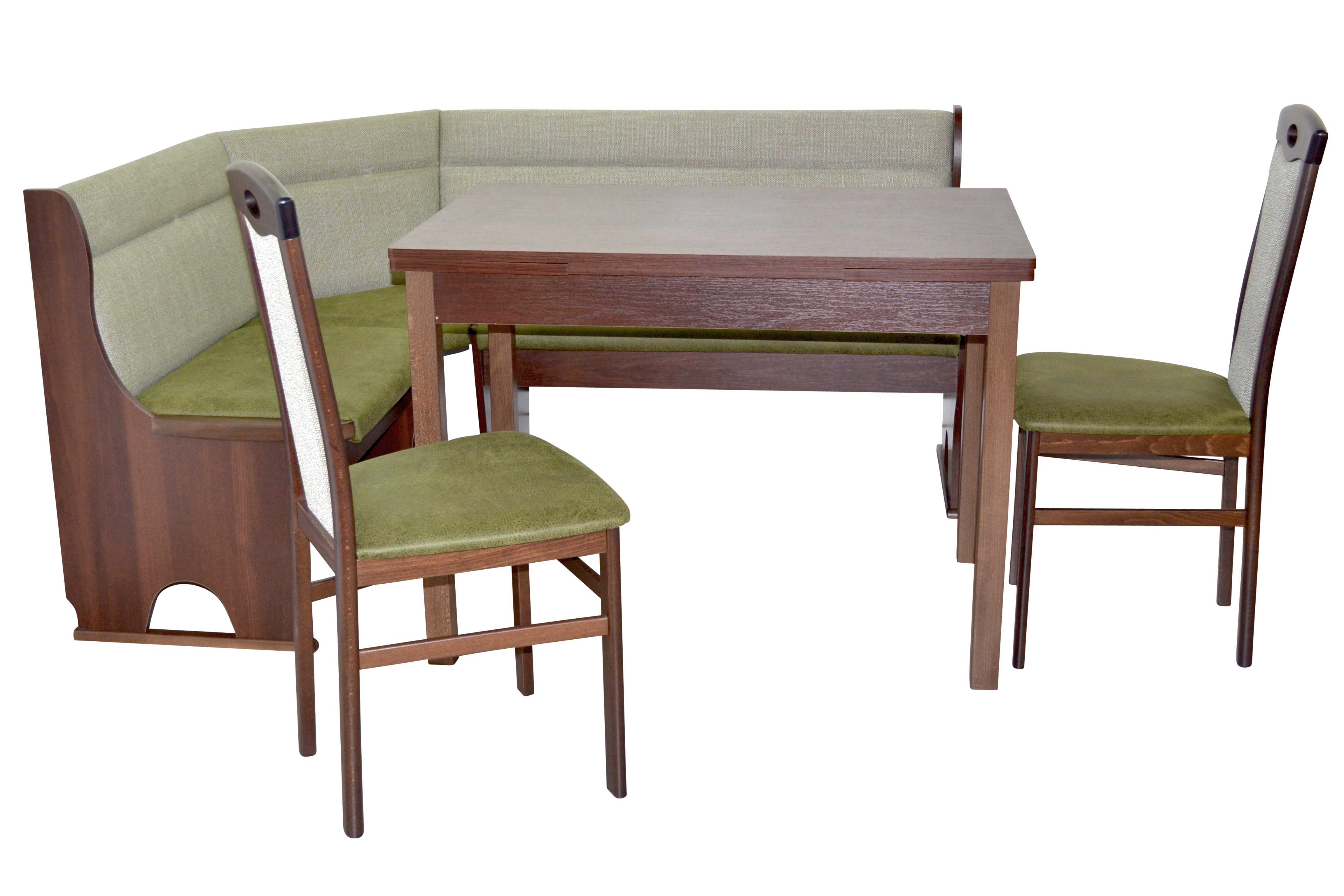 moebel-direkt-online Eckbankgruppe 4teilige Eckbankgruppe, modern und stylisch, (Spar-Set, 4teiliges Set)