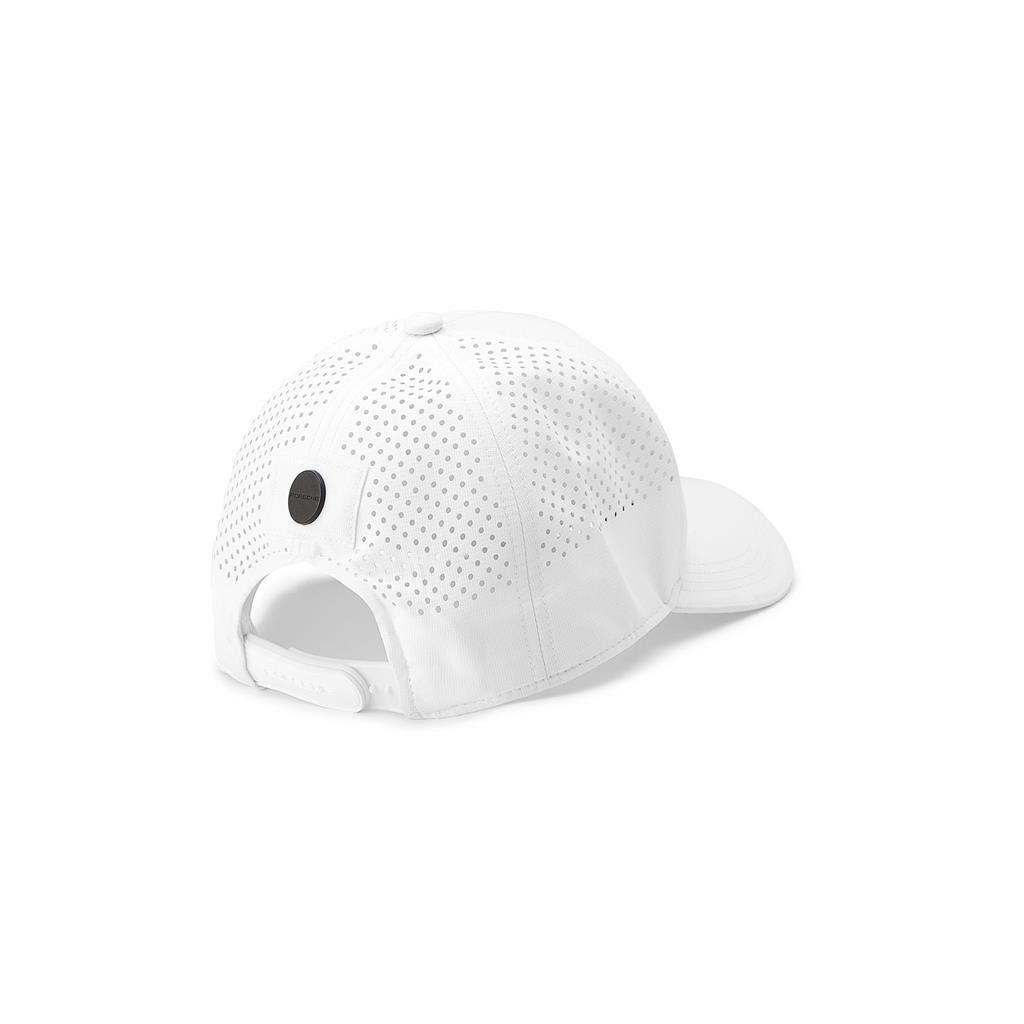 Porsche Motorsport Baseball Cap Kappe Logo (Weiß) Mesh-Einsatz hinten