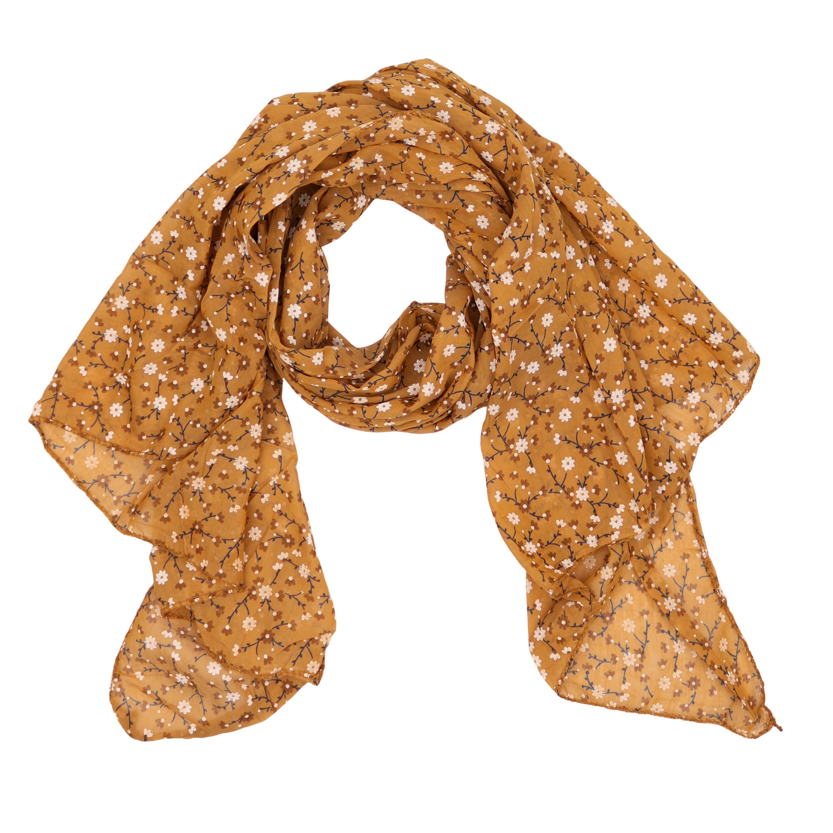 MIRROSI Modeschal Asymmetrischer Schal, Made in Italy 20% Seide 80% Baumwol günstig online kaufen