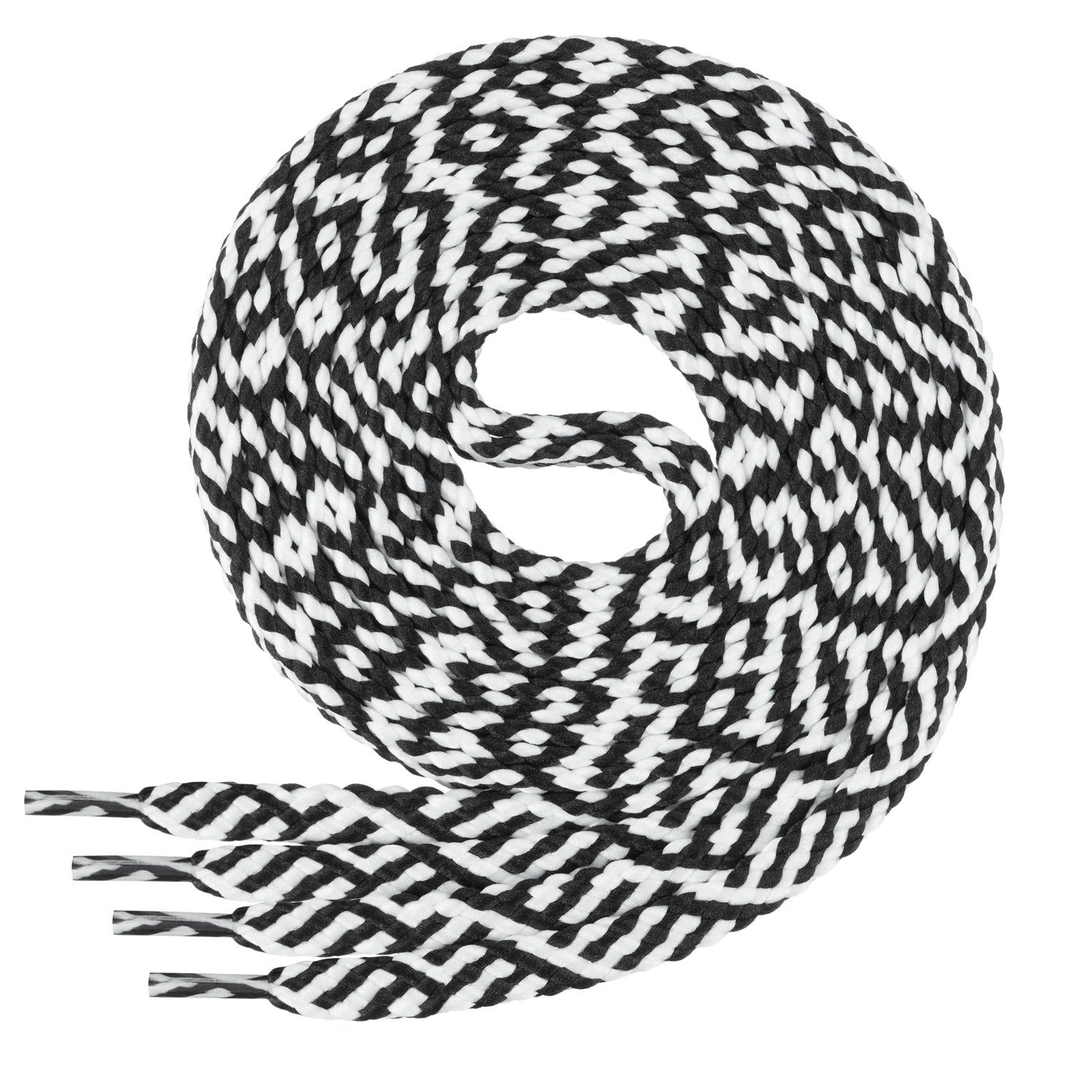 Di Ficchiano Schnürsenkel flache SCHNÜRSENKEL 7mm breit für Sneaker und Spo günstig online kaufen