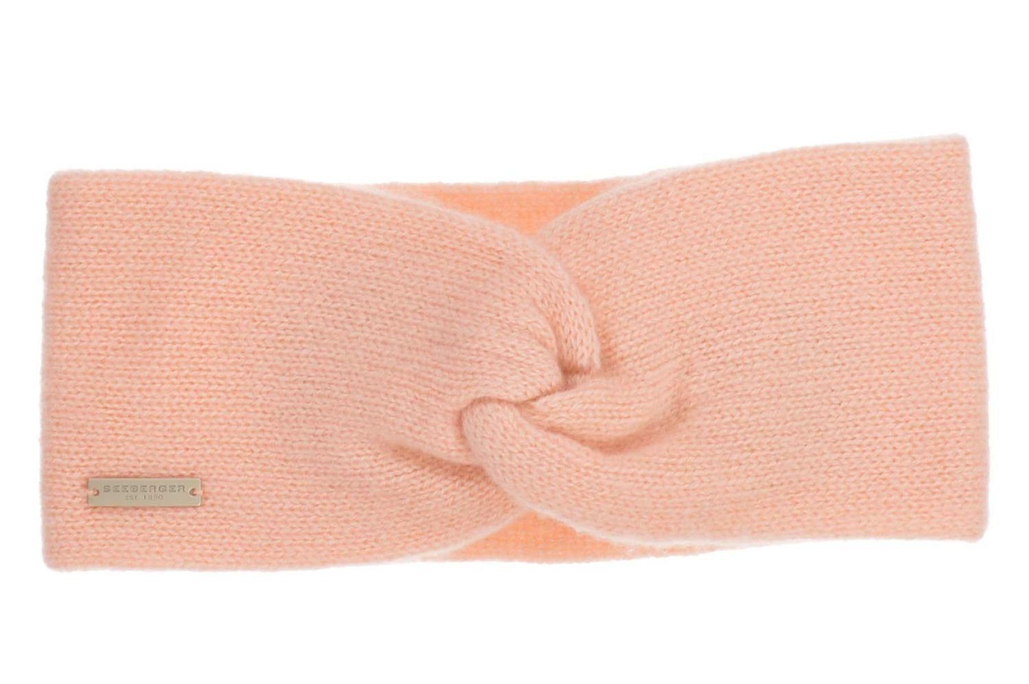 Seeberger Stirnband edel aus reinem Cashmere 39-puder