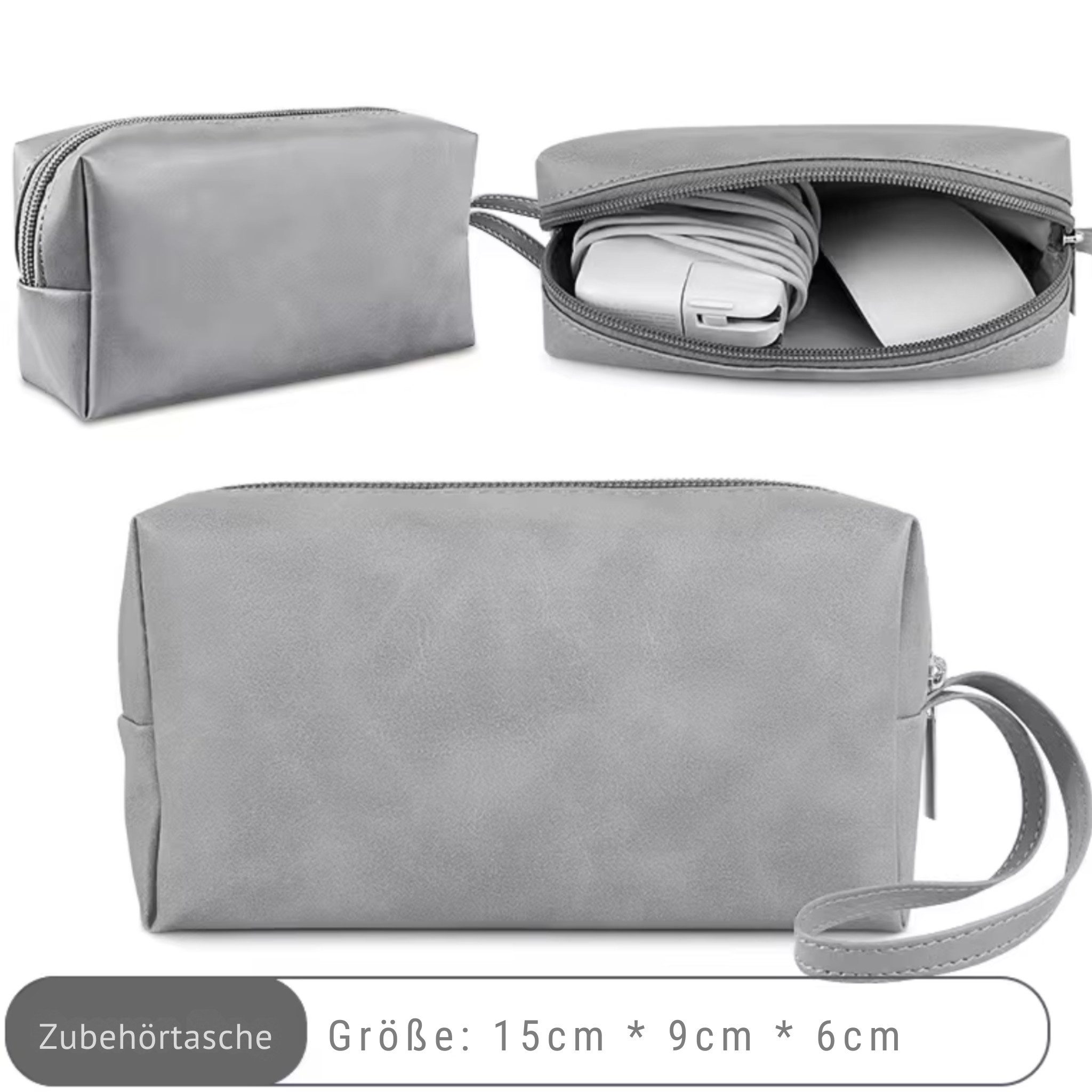 Norvéa Home Laptoptasche Sleeve, Laptophülle für MacBook Air/Pro M4 M3 M2, Laptopsleeve inklusive Zubehörtasche