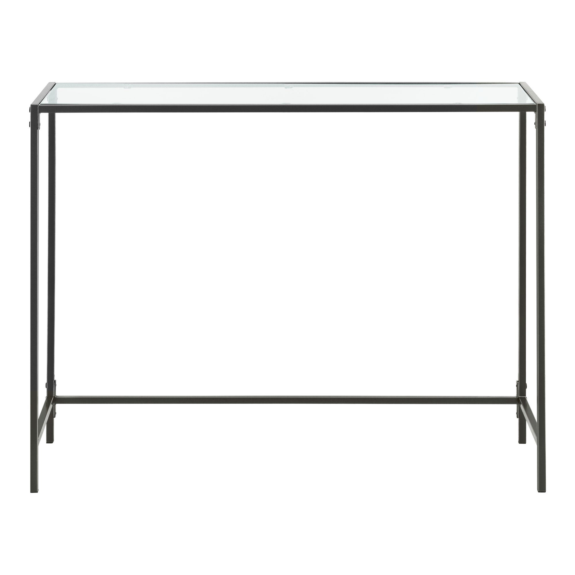 Beistelltisch Flurtisch en.casa 100x35x80cm Schwarz Konsolentisch, Wandtisch »Alajärvi«