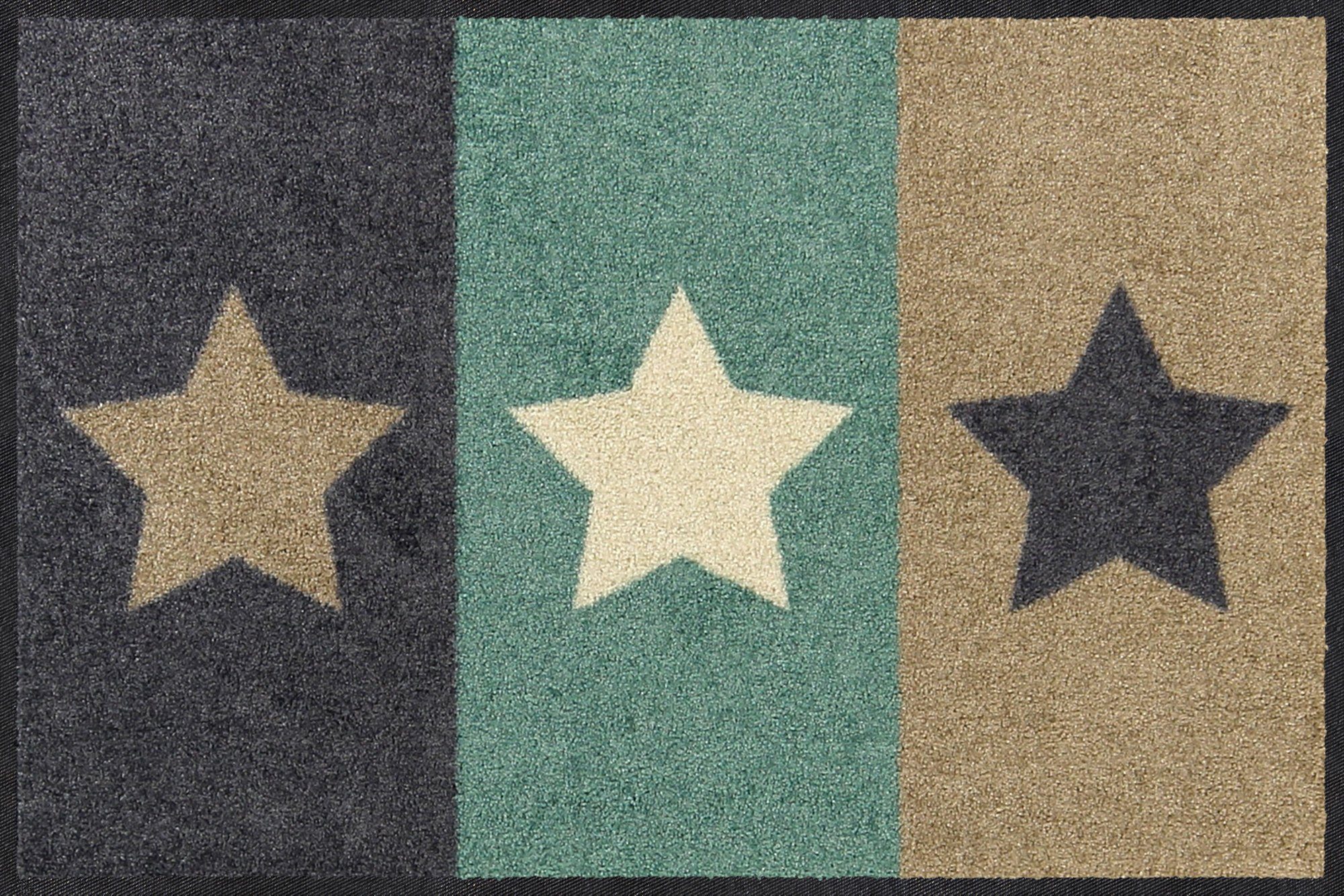 Fußmatte Fußmatte "Sterne", Erwin Müller, eckig, Höhe: 7 mm, Sterne