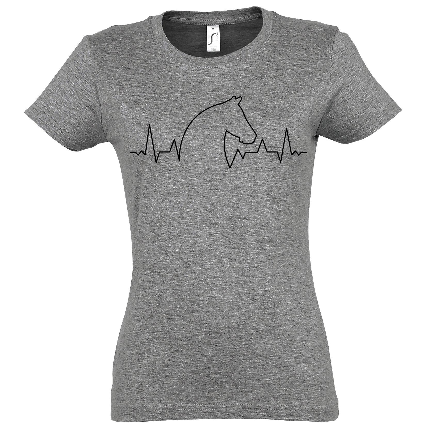 Youth Designz T-Shirt Pferd Heartbeat Damen günstig online kaufen